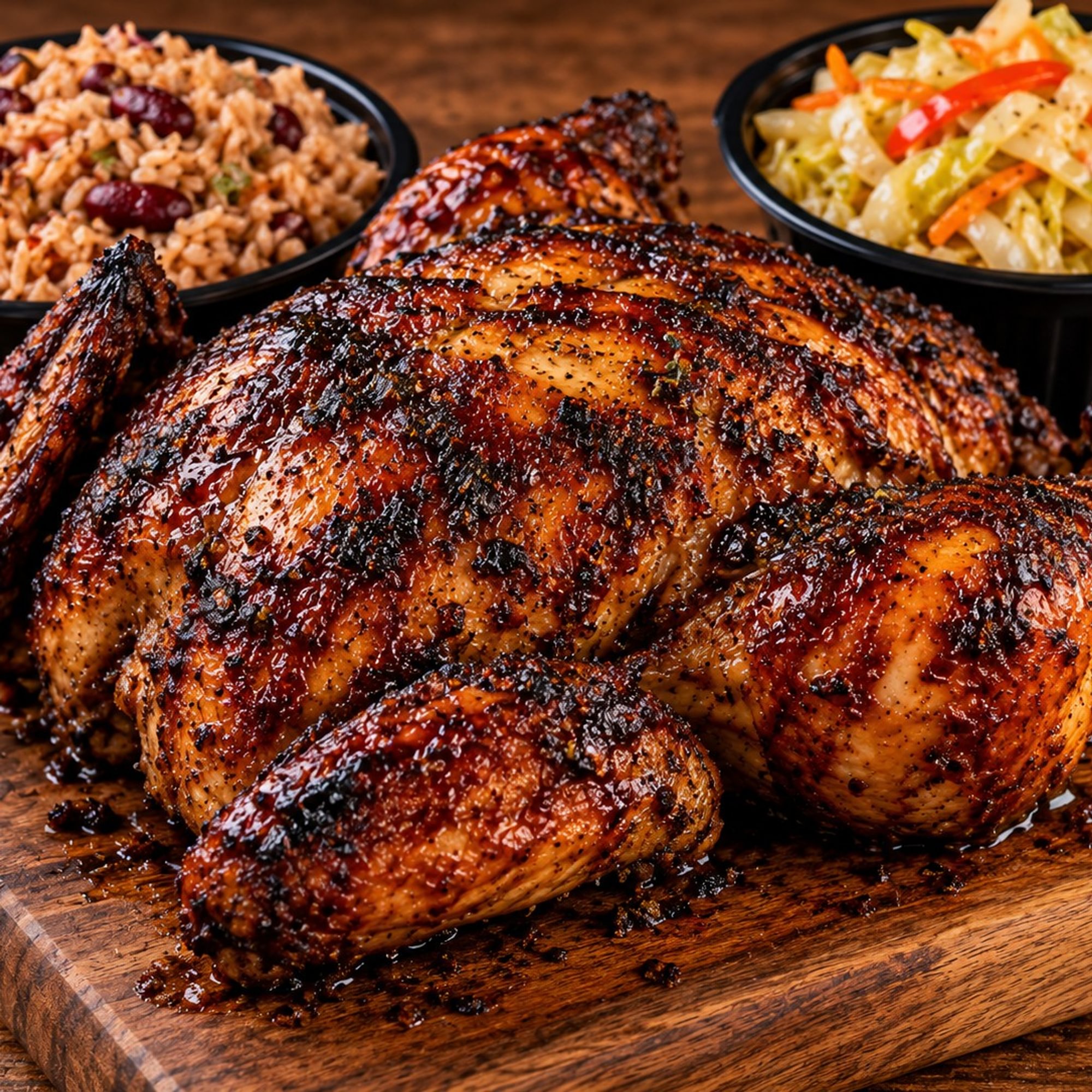 Whole Jerk Chicken Meal