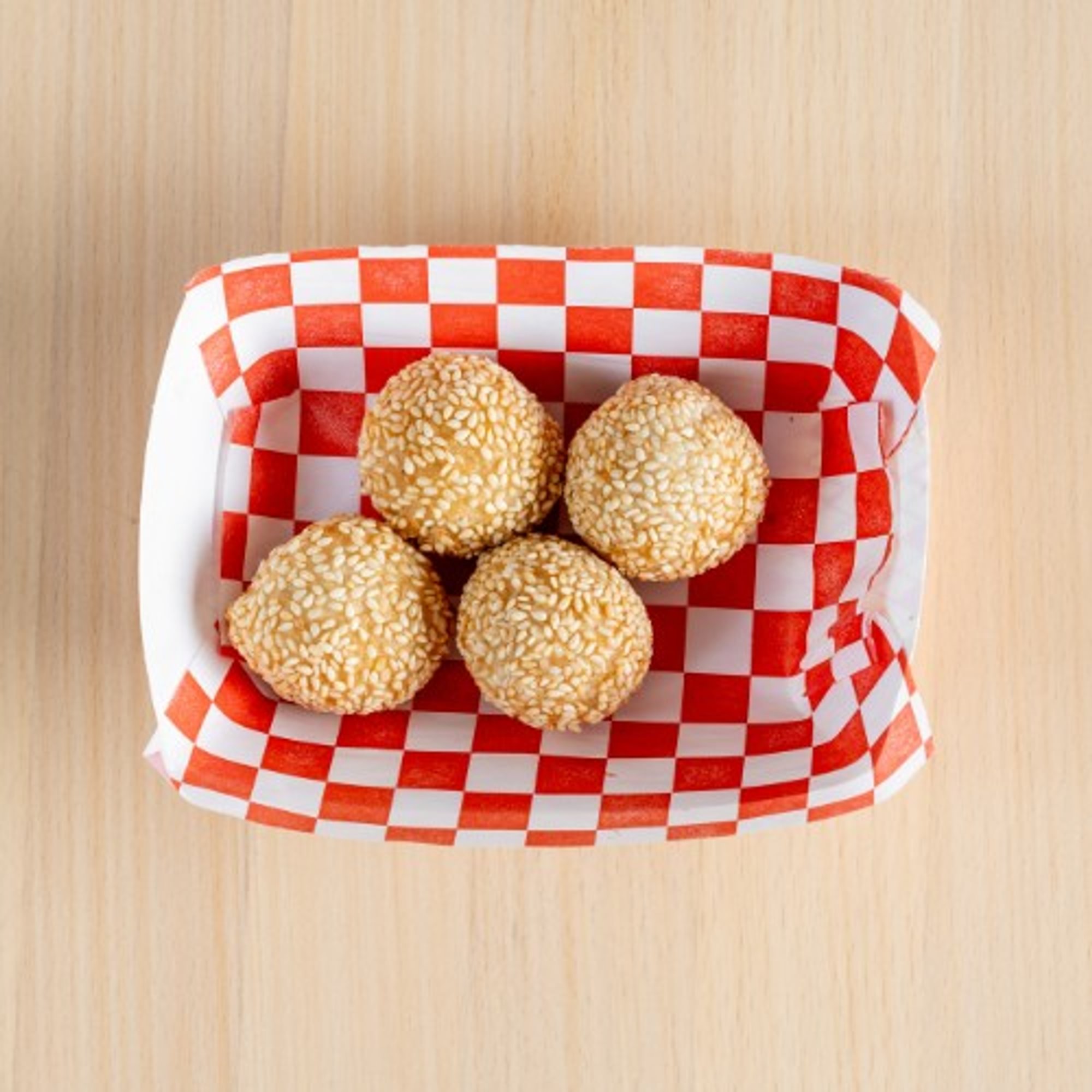 Red Bean Sesame Balls