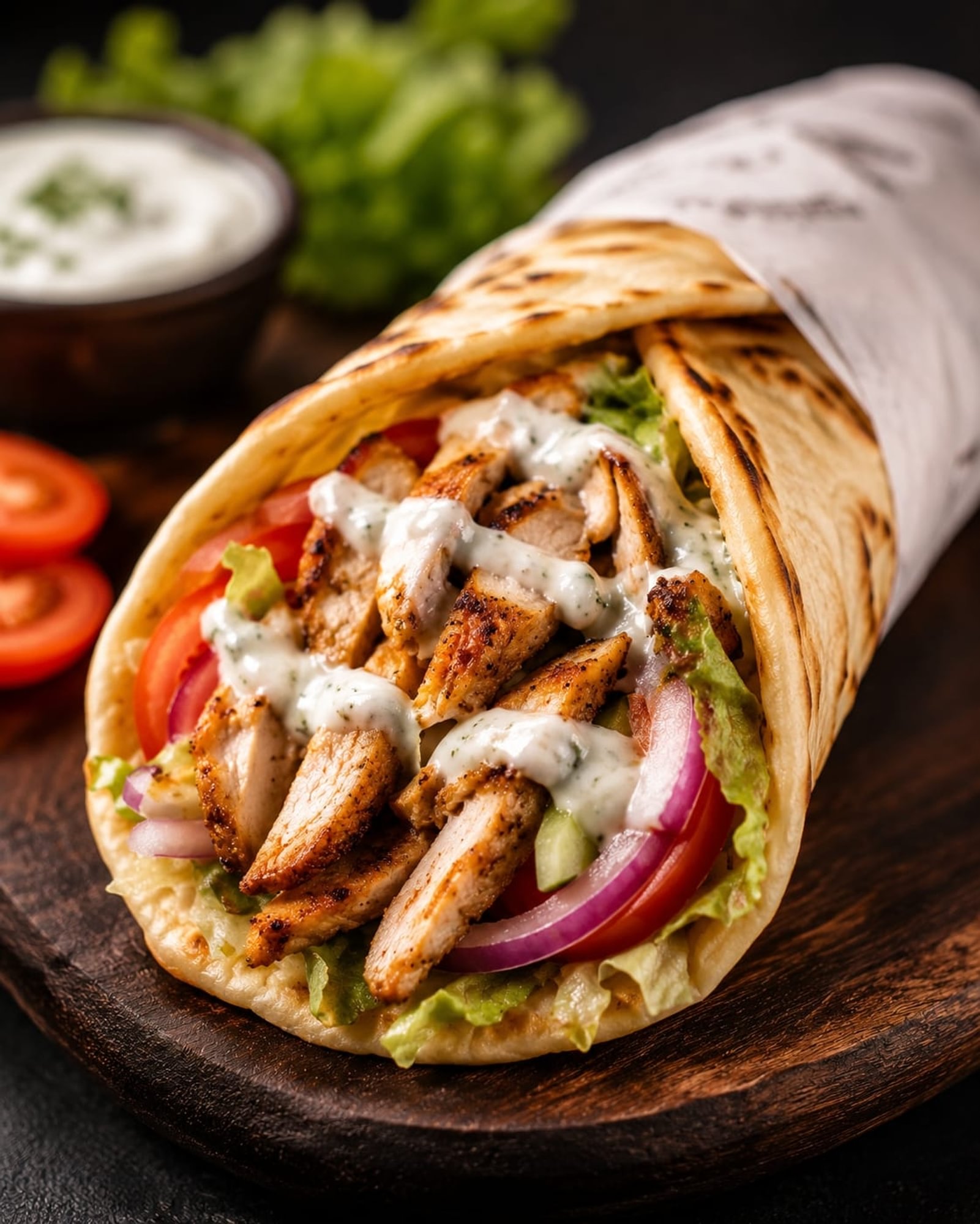Chicken Gyro Roll