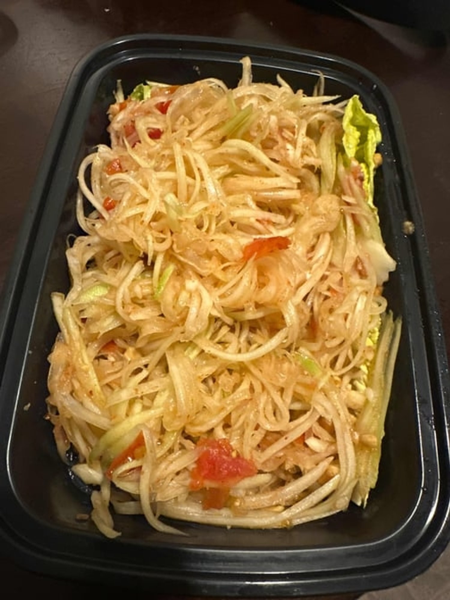 SomTum Salad with Shrimp
