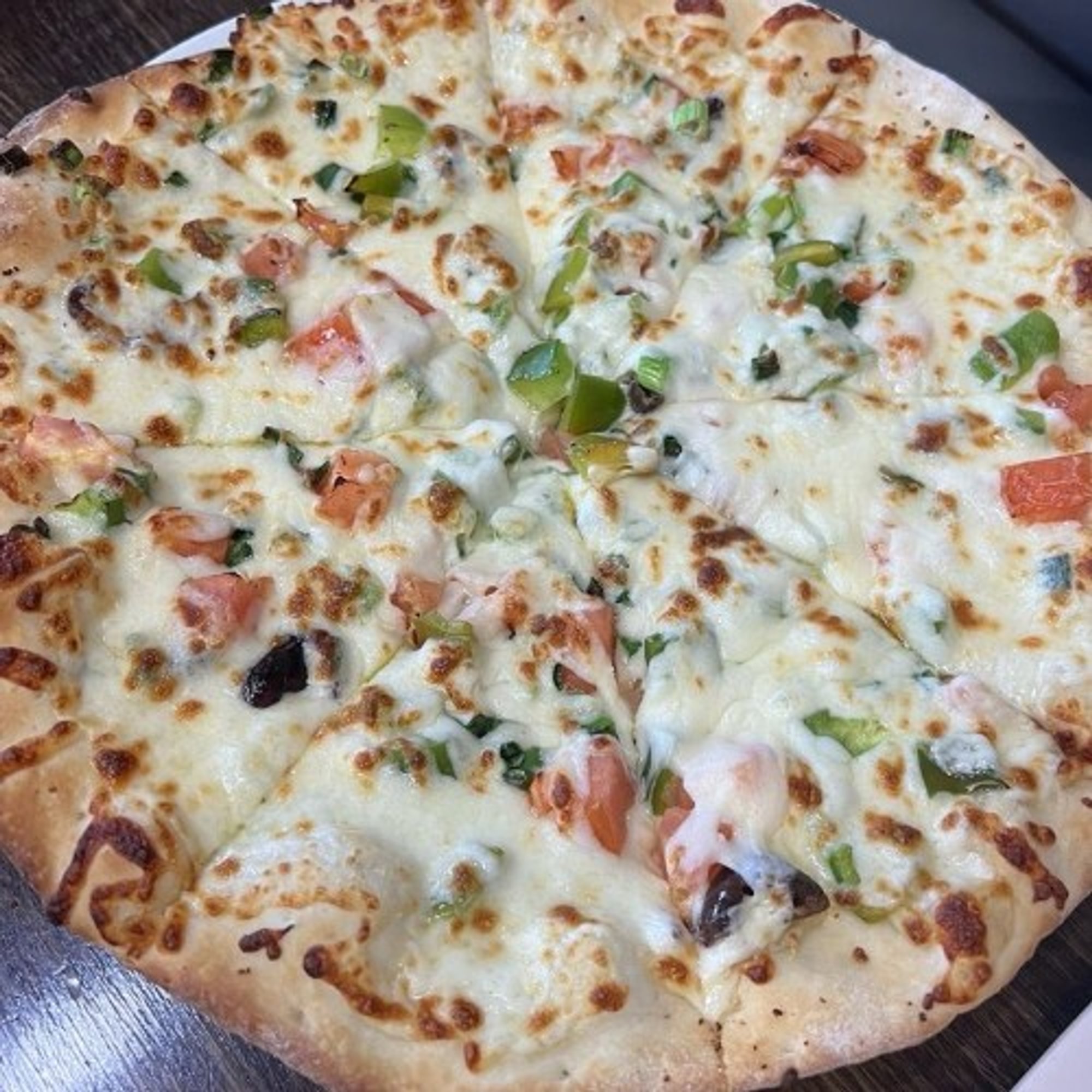 Mediterranean Vegetarian Pizza