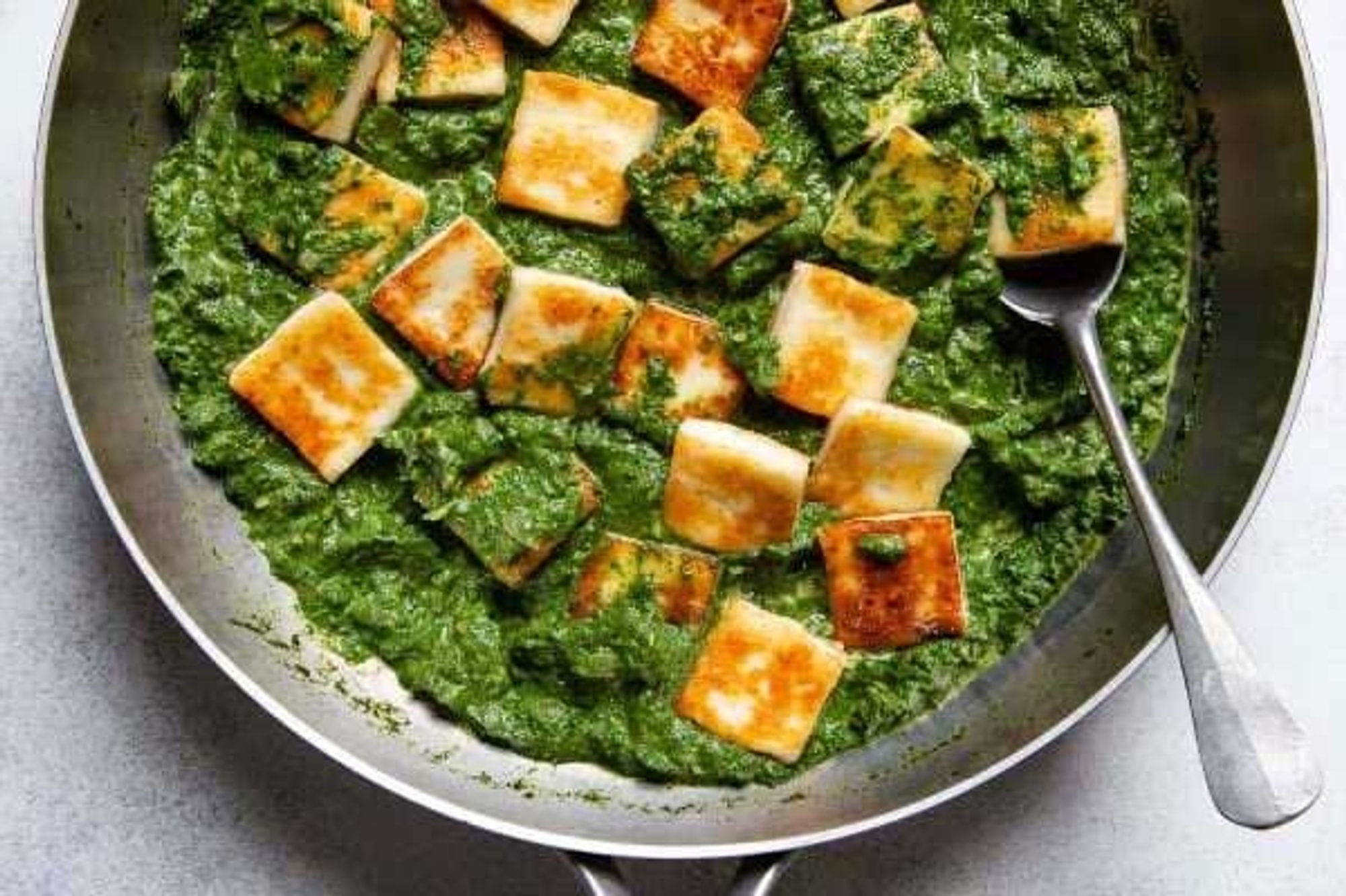 Saag Paneer with Butter Naan
