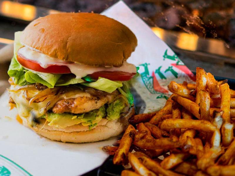 Chicken Avocado Burger