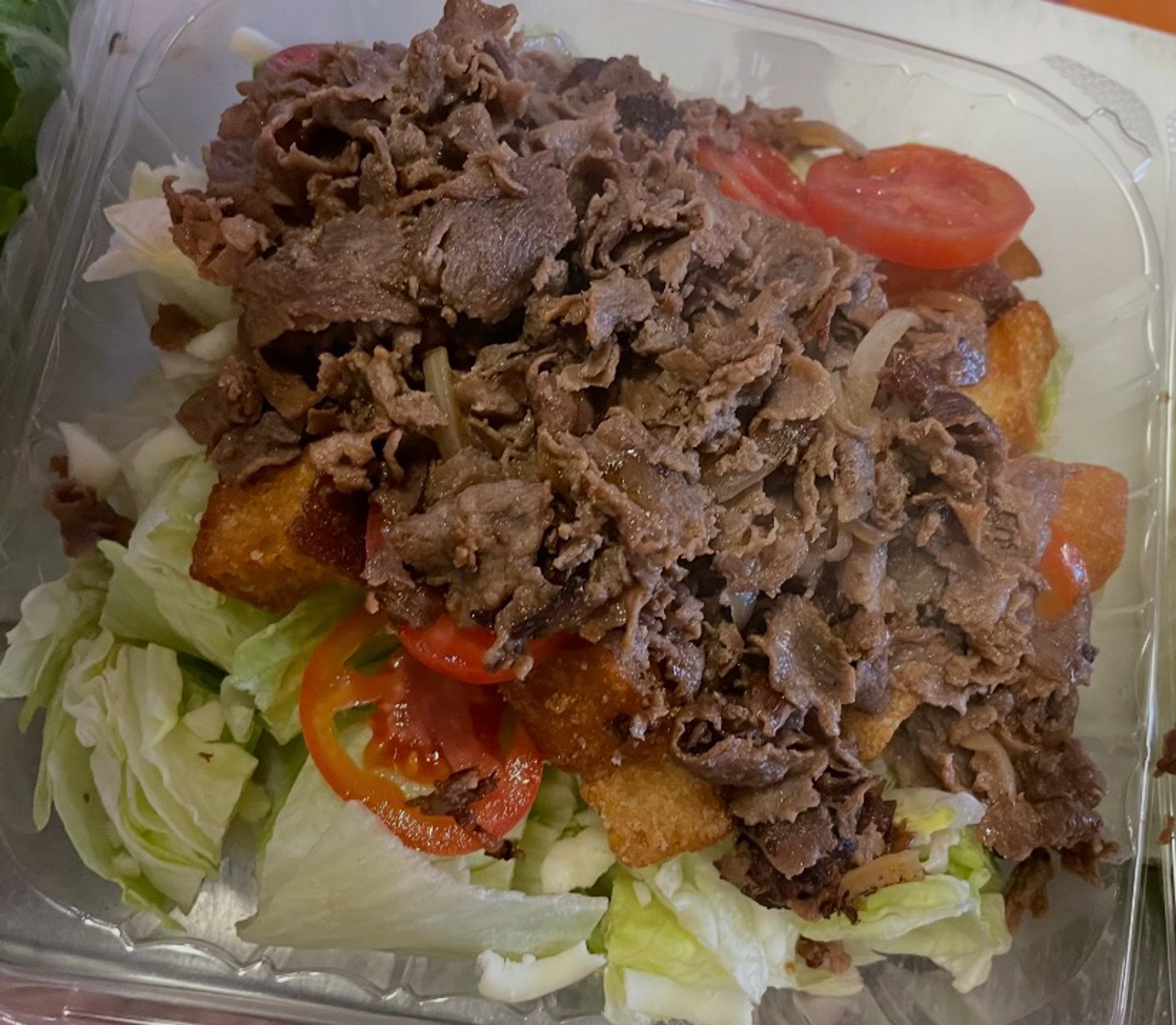 Cheesesteak Salad