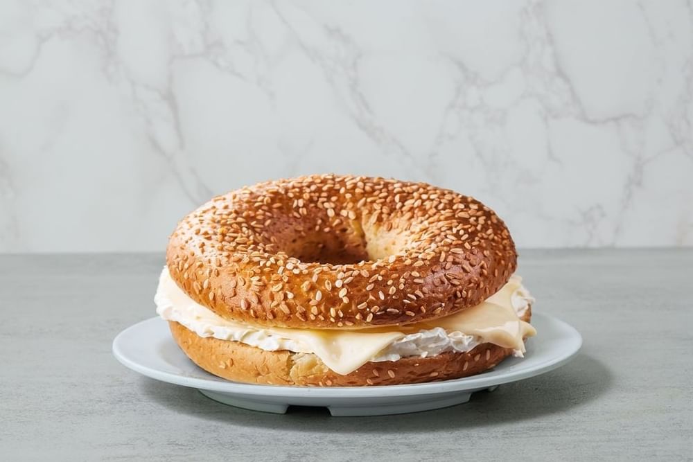 Sesame Bagel W/ Schmear