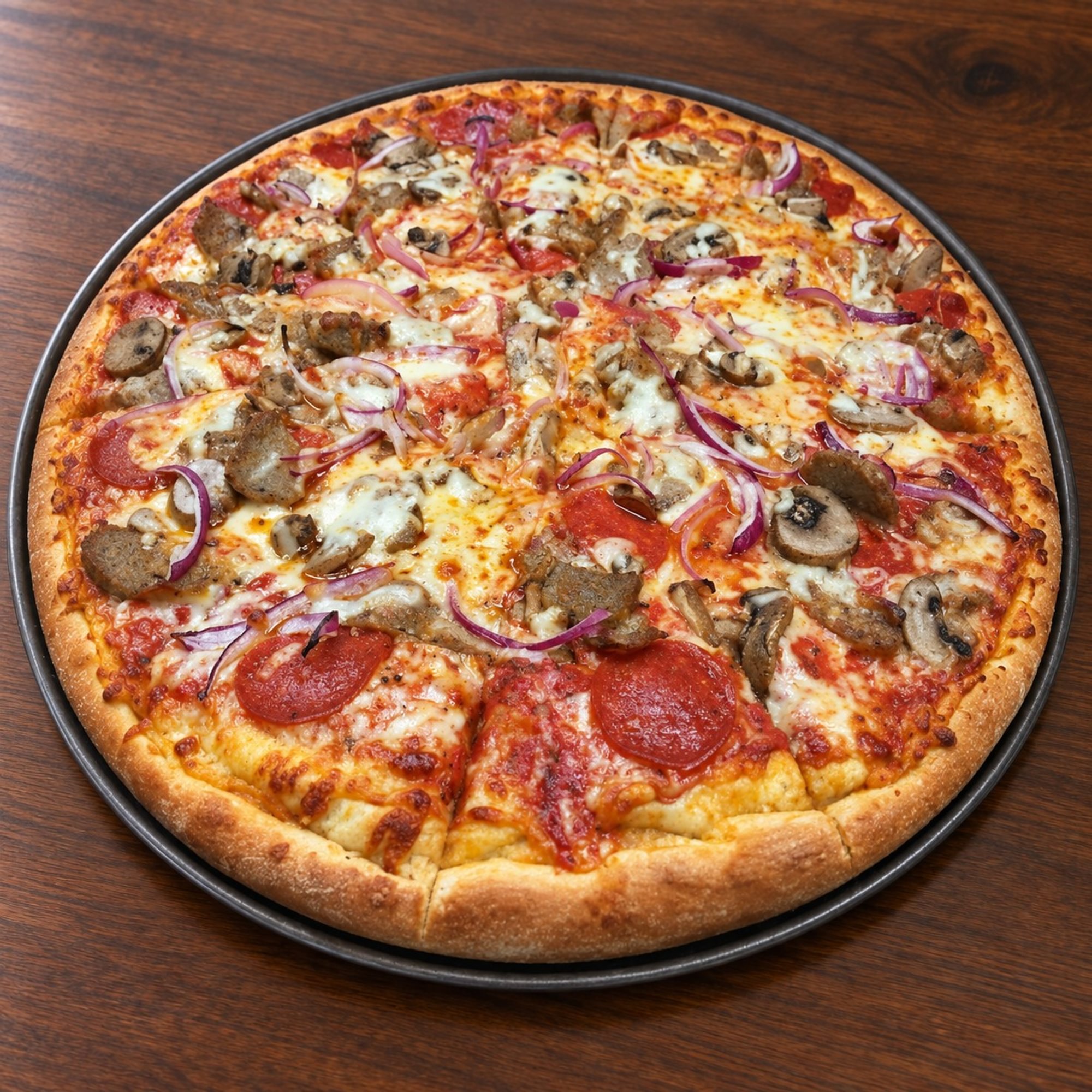 Deluxe pizza