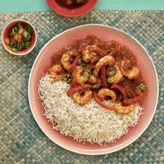 Shrimp Vindaloo
