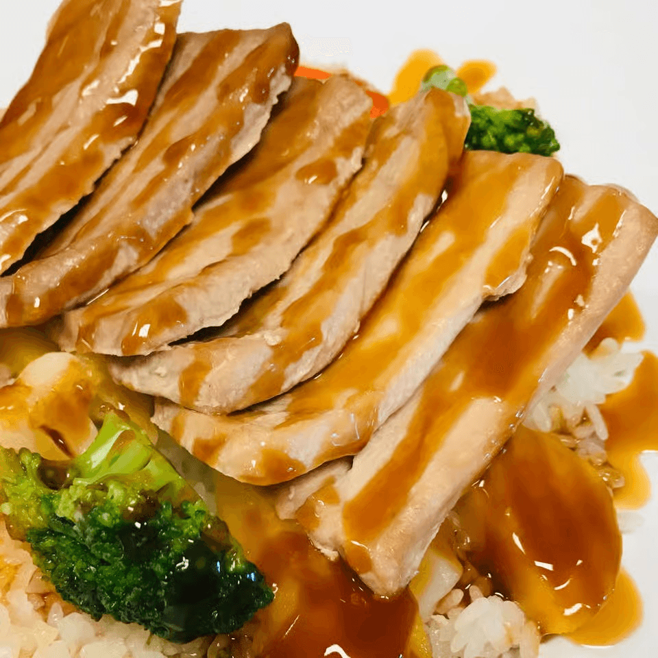 Baked Tuna Teriyaki Bowl