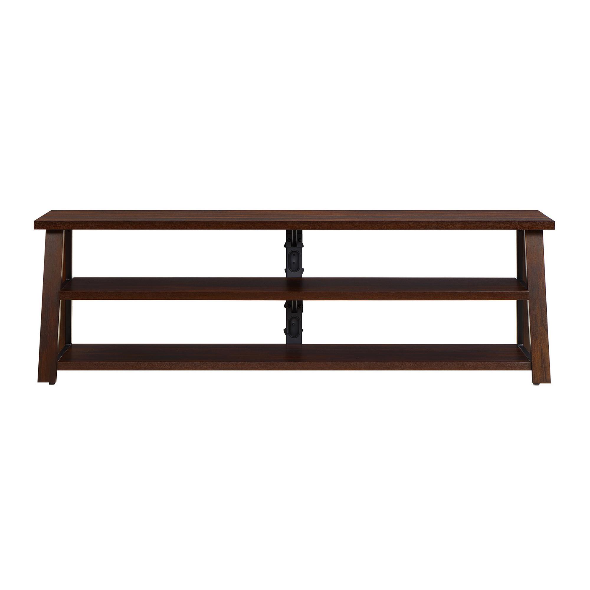 70" TV Stand - Brown Cherry