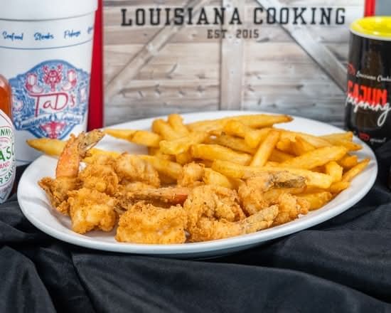 Kids Popcorn Shrimp & Fries