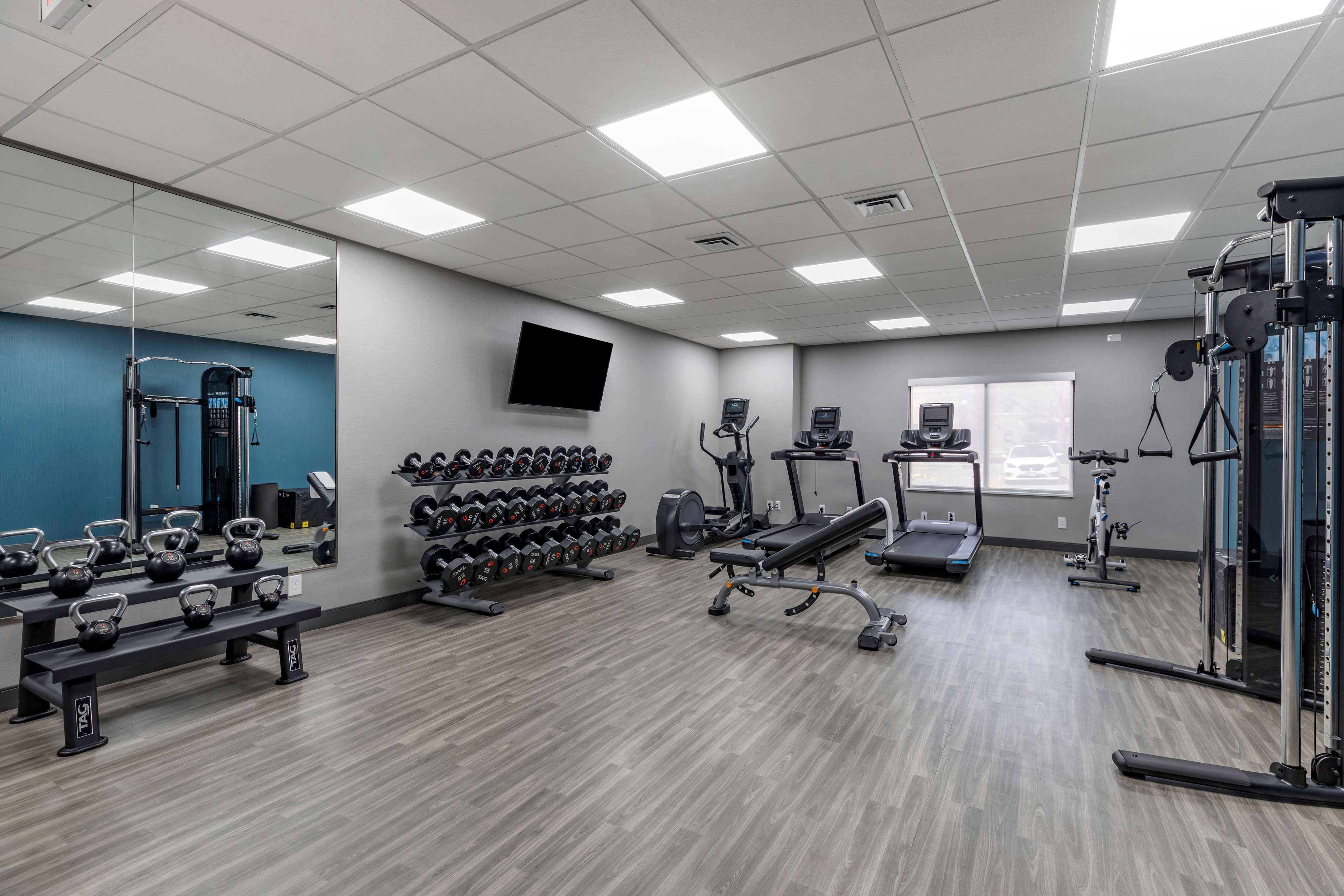 Health club  fitness center  gym