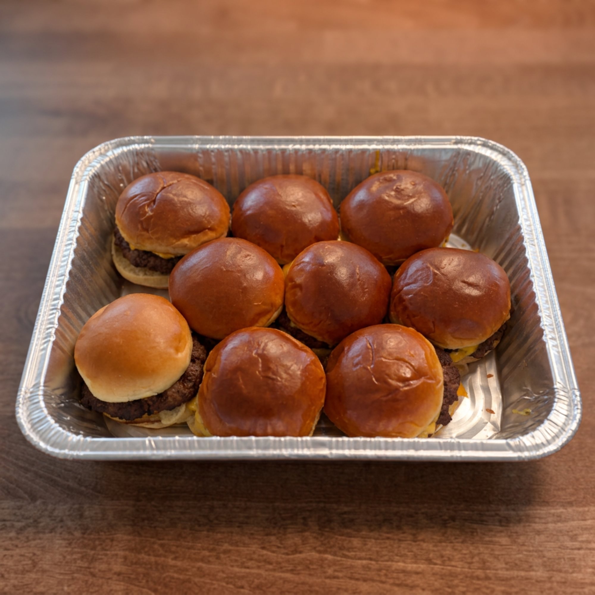 Mini Cheeseburger Platter