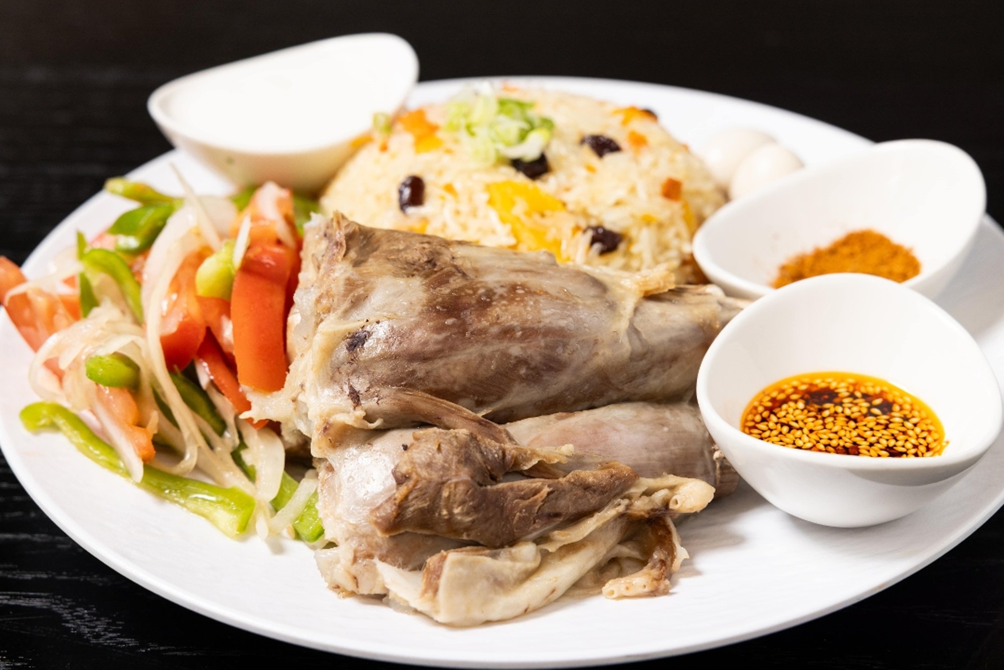 6-Hour Braised Lamb Shank Pilaf 6小时慢炖羊腿手抓饭
