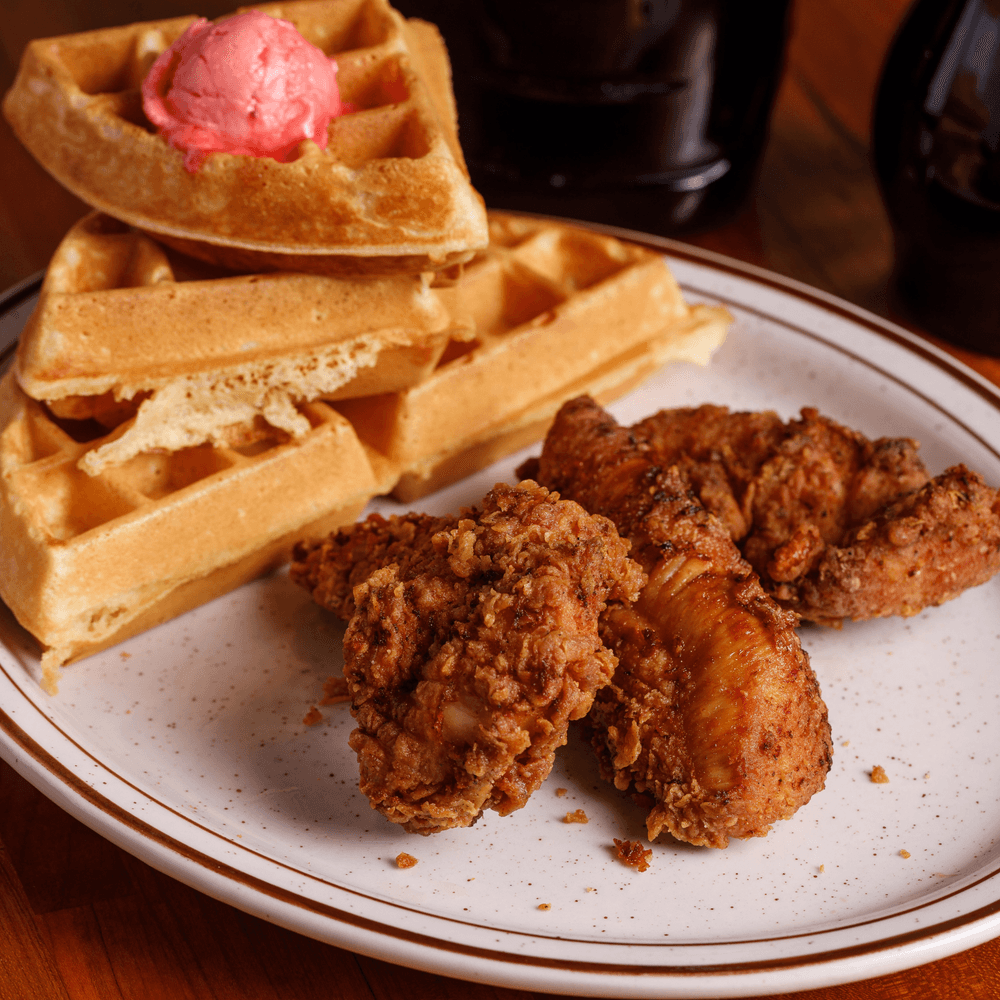 Chicken Tenders & Waffle