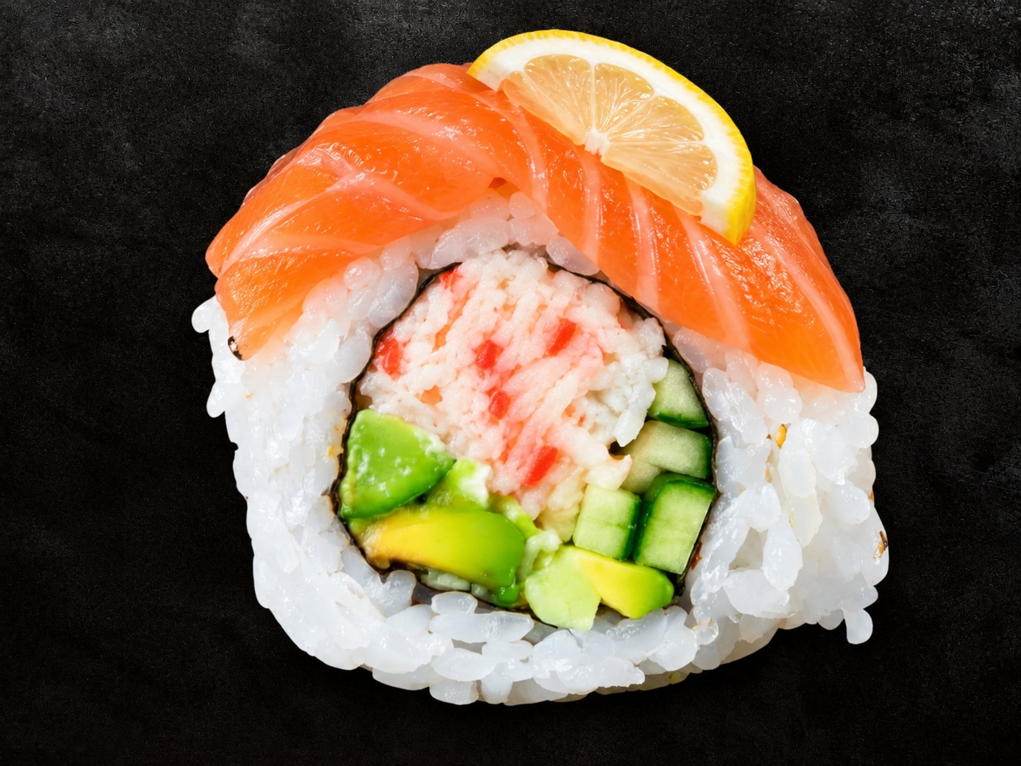 Salmon Lemon Roll*