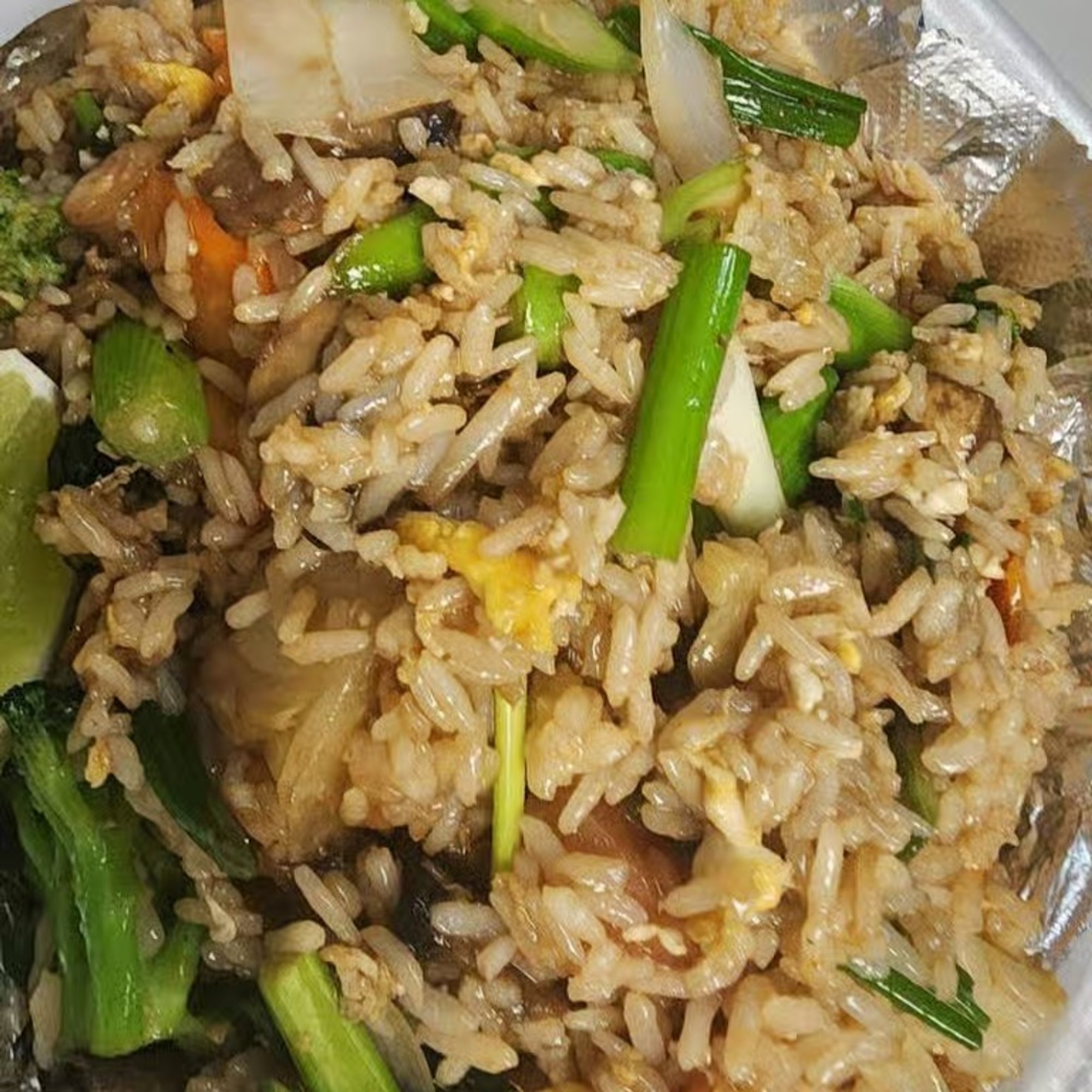 Vegan Basil Fried Rice