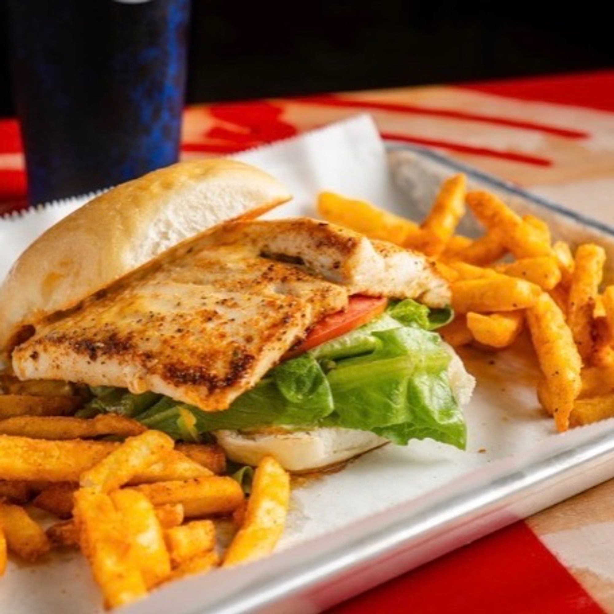 Blackened Fish Sandwich