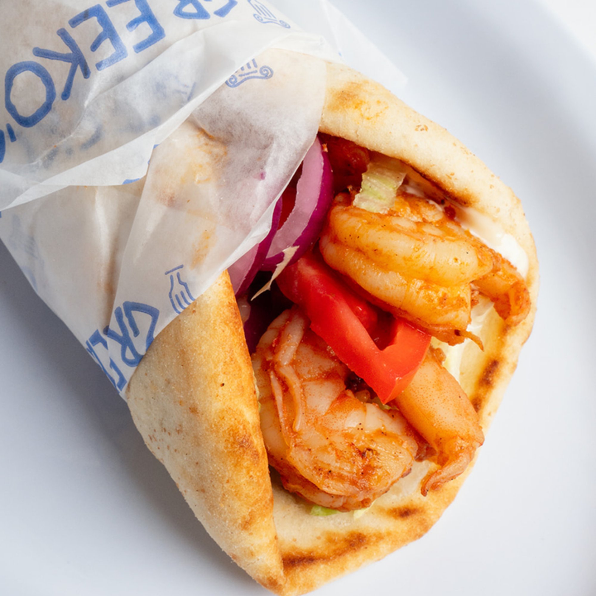 Shrimp Pita