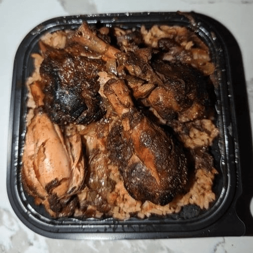 Brown Stew Chicken Bowl