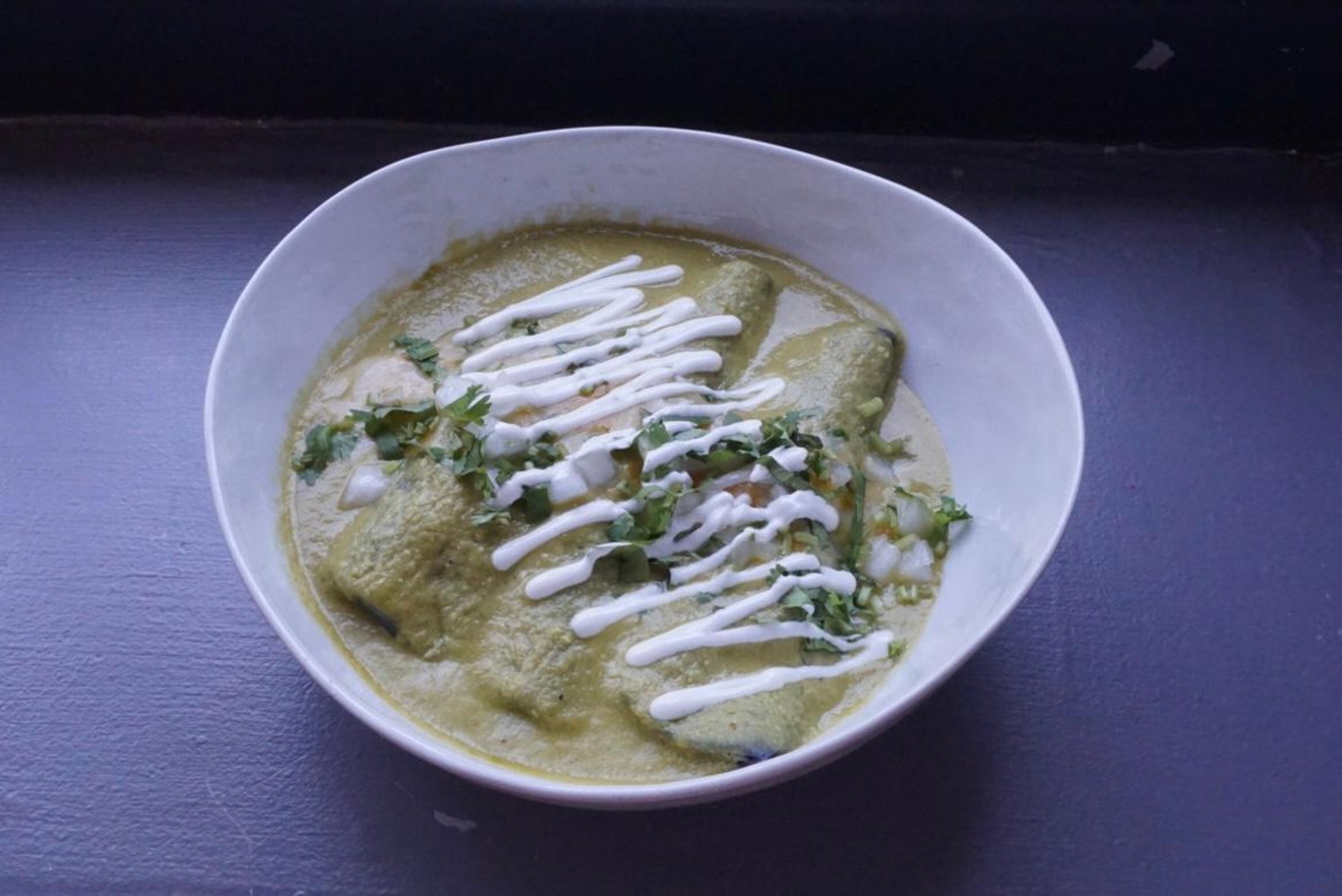 Pulled Chicken Enchiladas