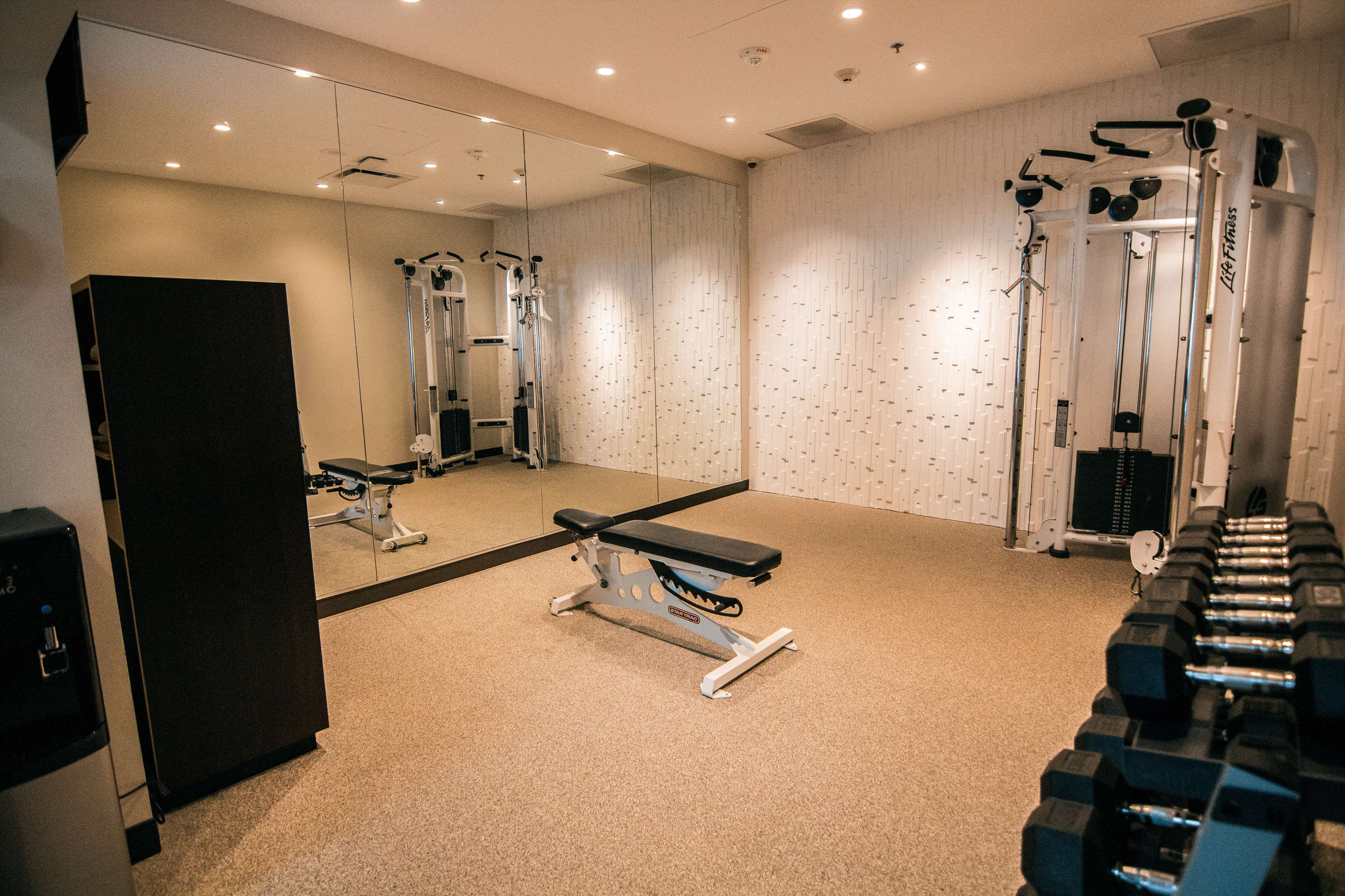 Health club  fitness center  gym