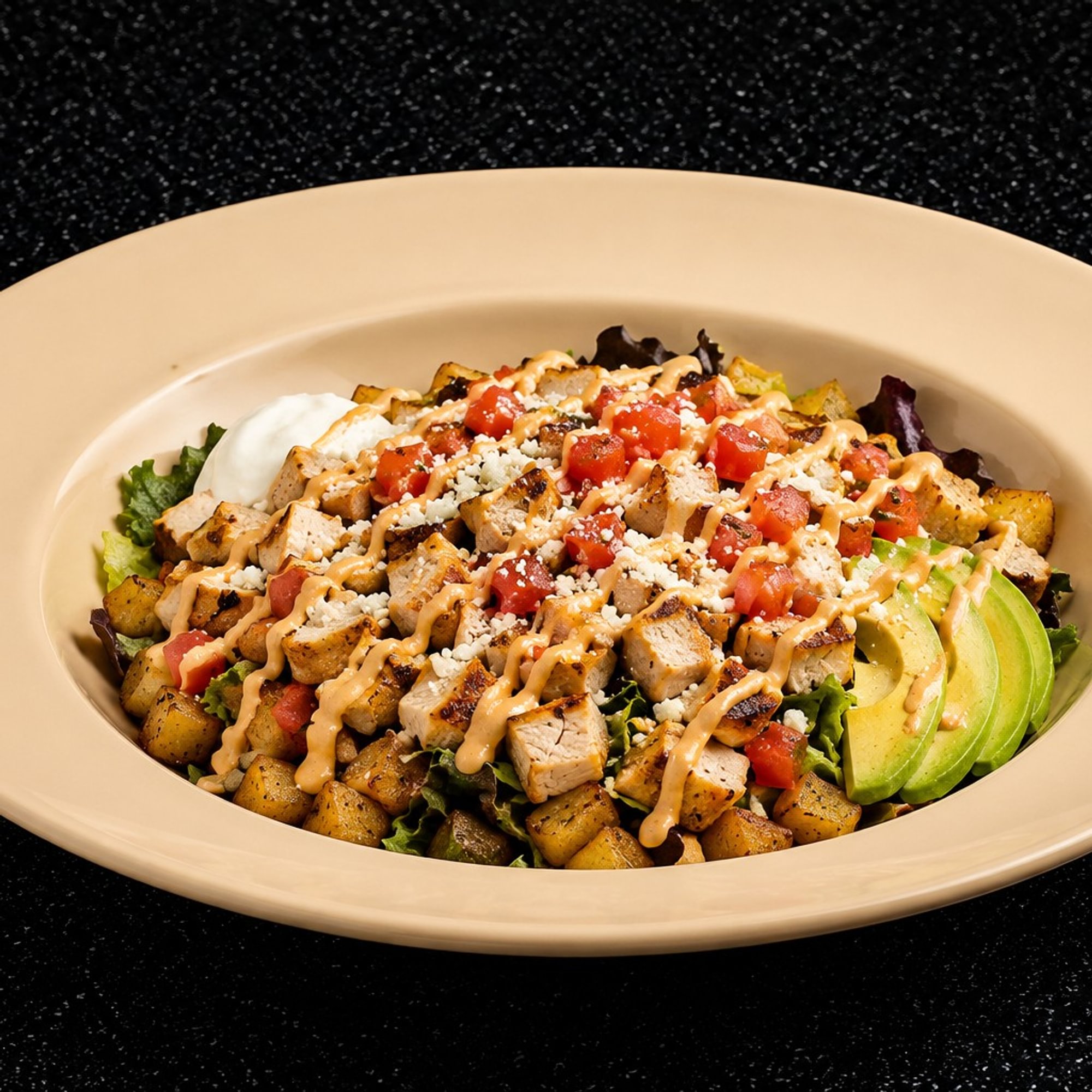 Potato Chicken Bowl