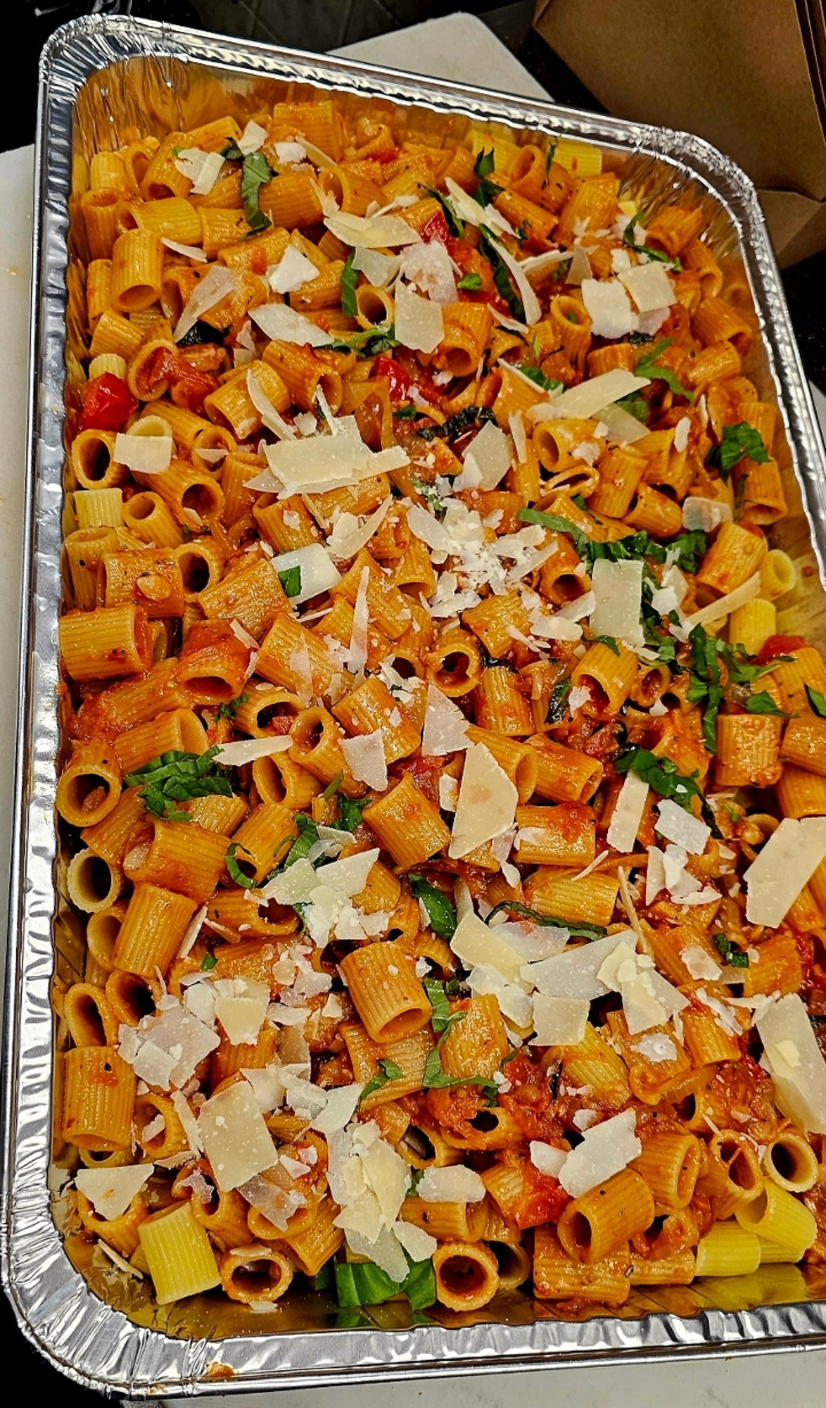 Rigatoni Pomodoro Catering