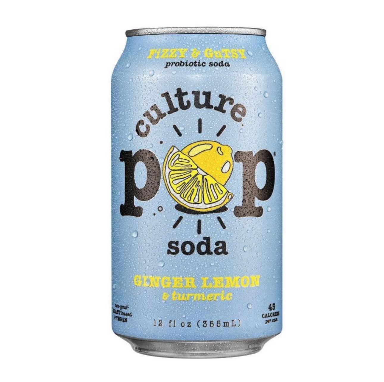 Culture Pop Ginger Lemon and Turmeric 12oz
