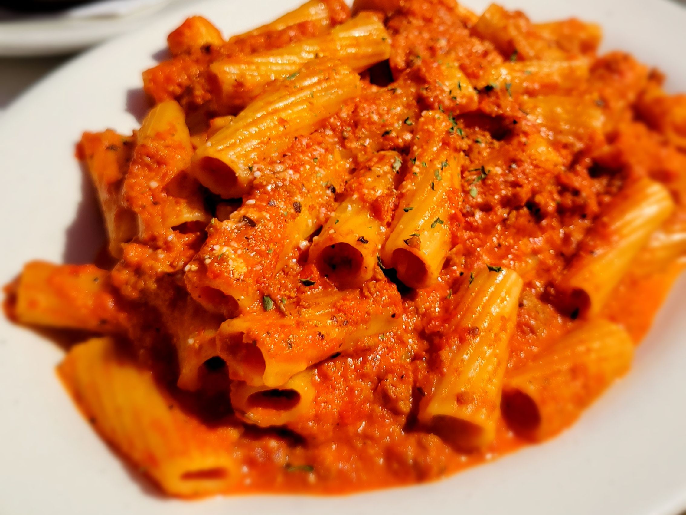 Rigatoni Bolognese