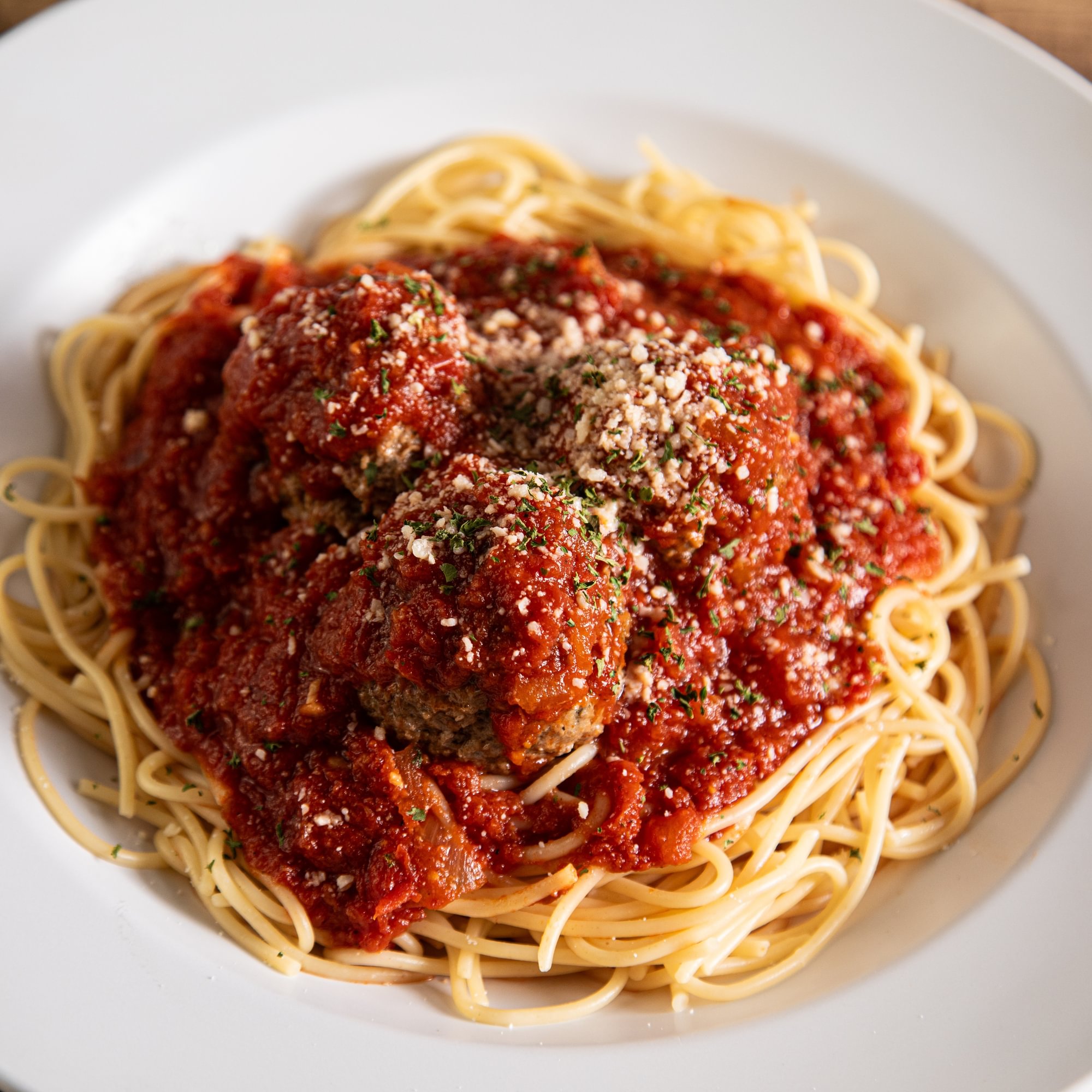 Meatball lunch