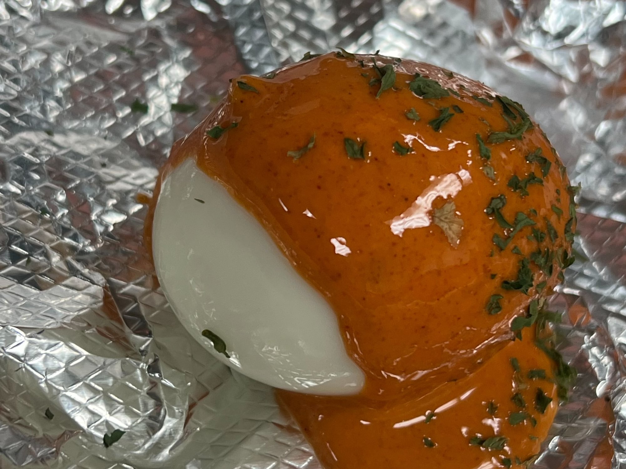 Cajun Boiled Eggs