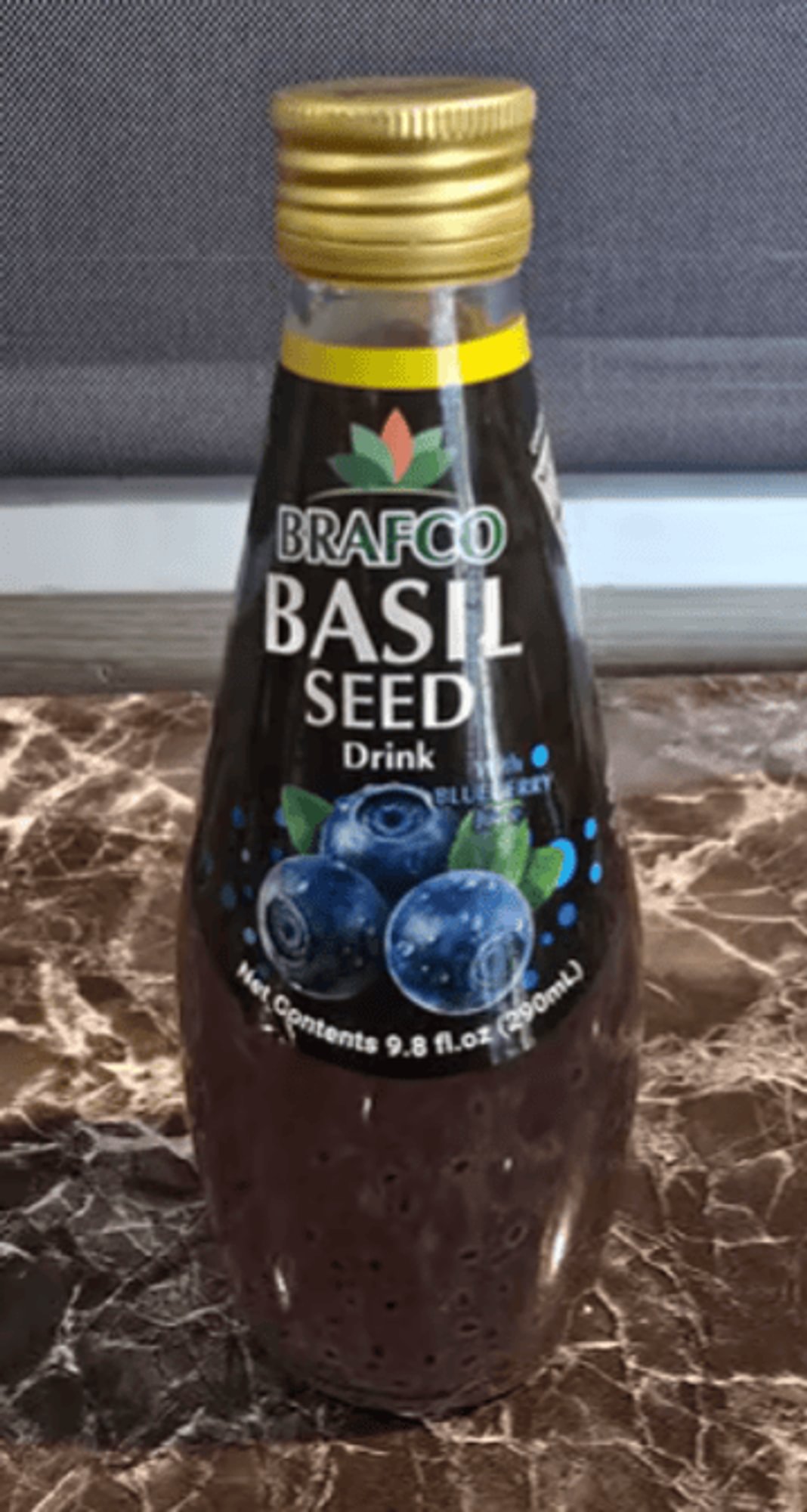 Basil Seed Drink Blueberry