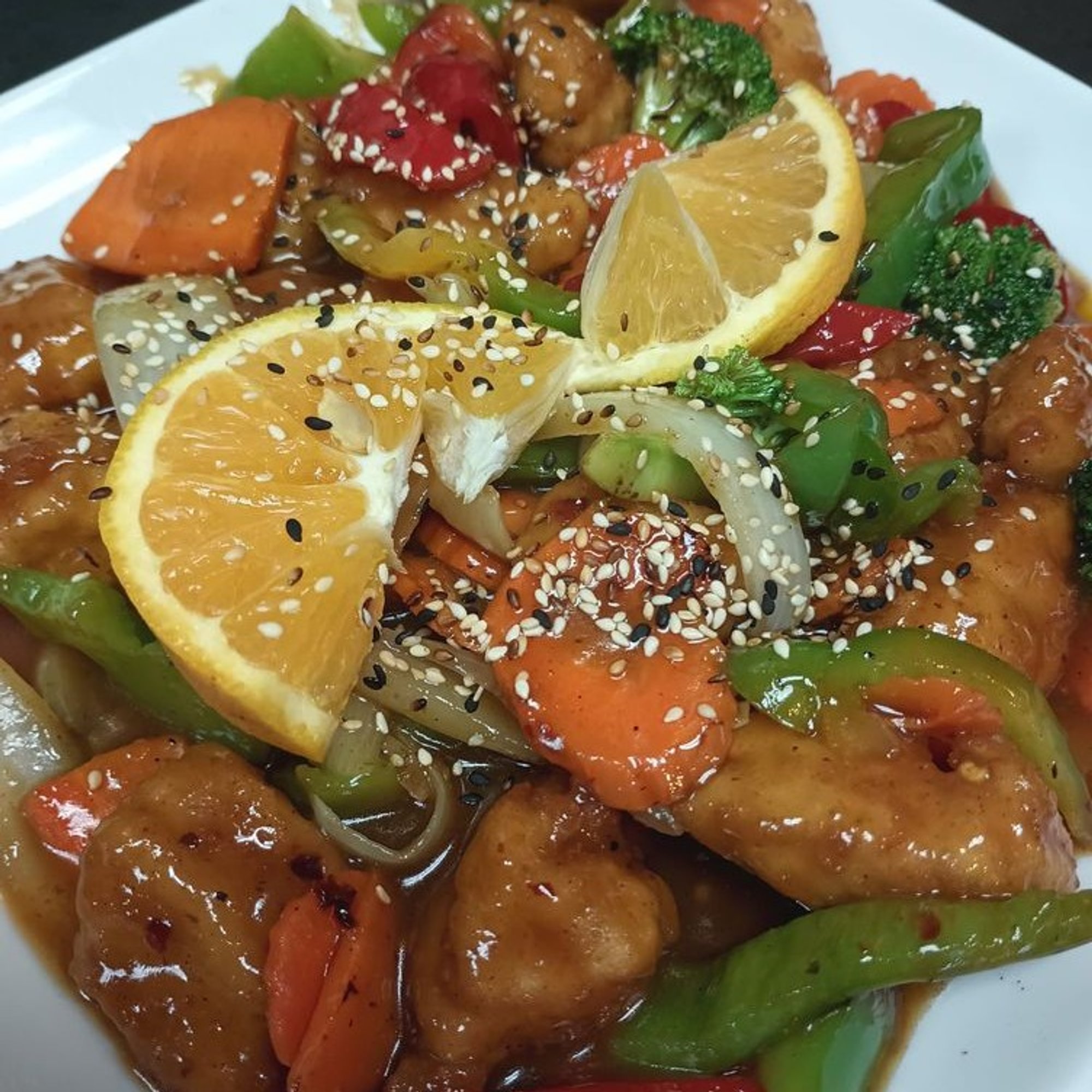 55. Thai Orange Chicken