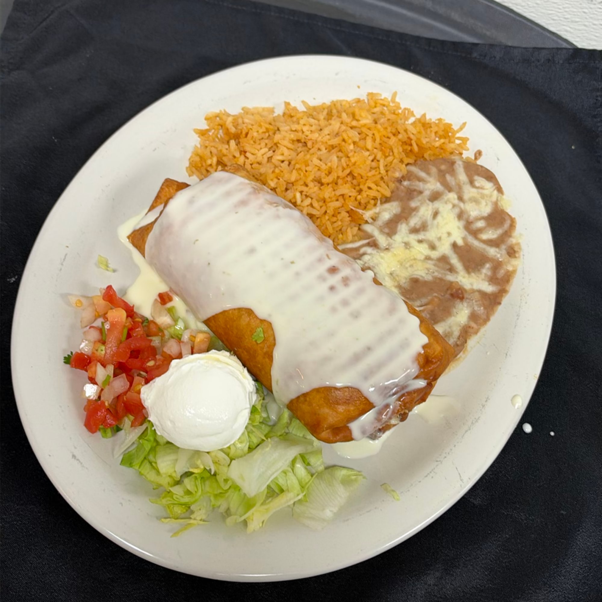Chicken Chimichanga