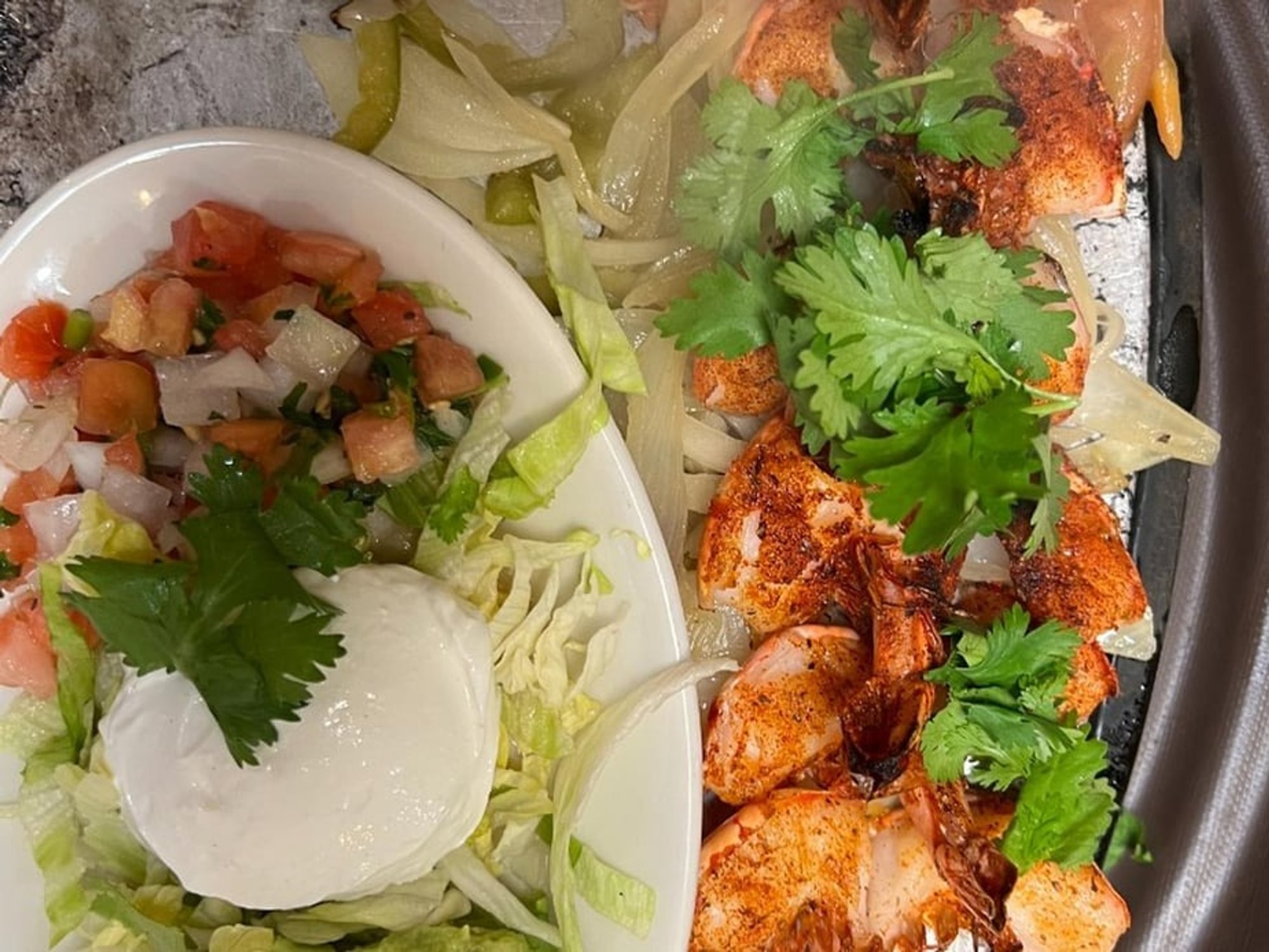 Camarones Diablo Fajita