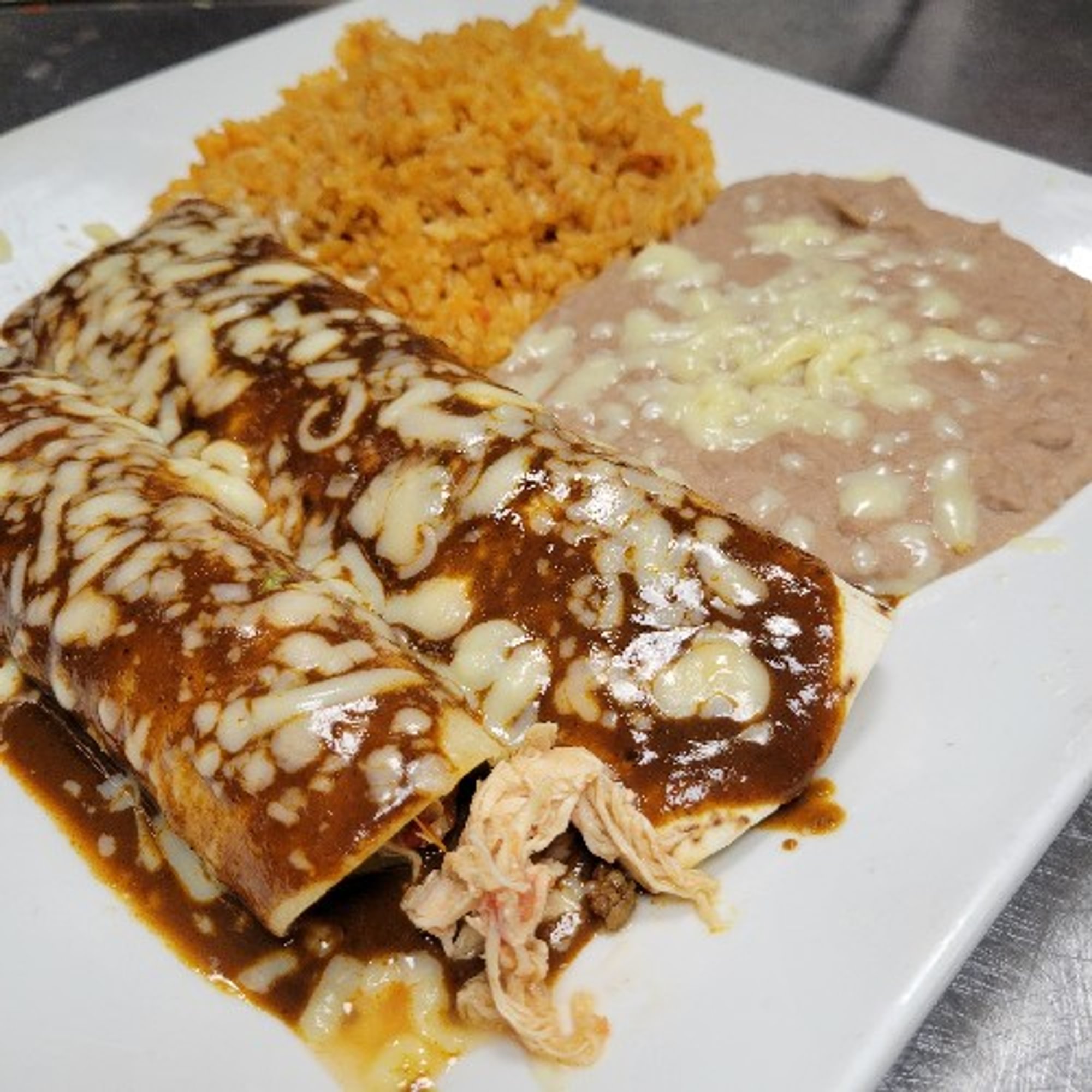 134. Burrito & Enchilada