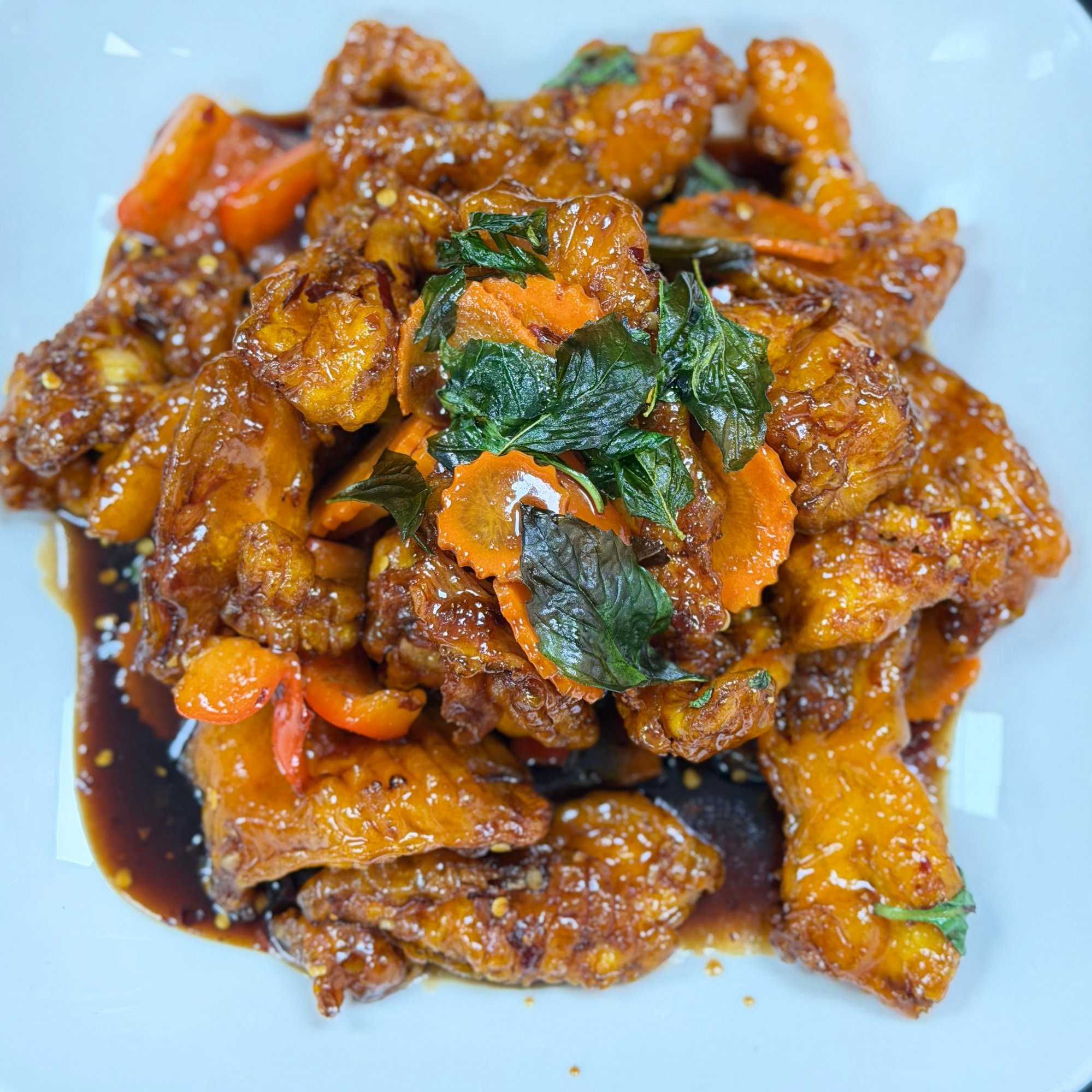 Crispy Chicken Basil
