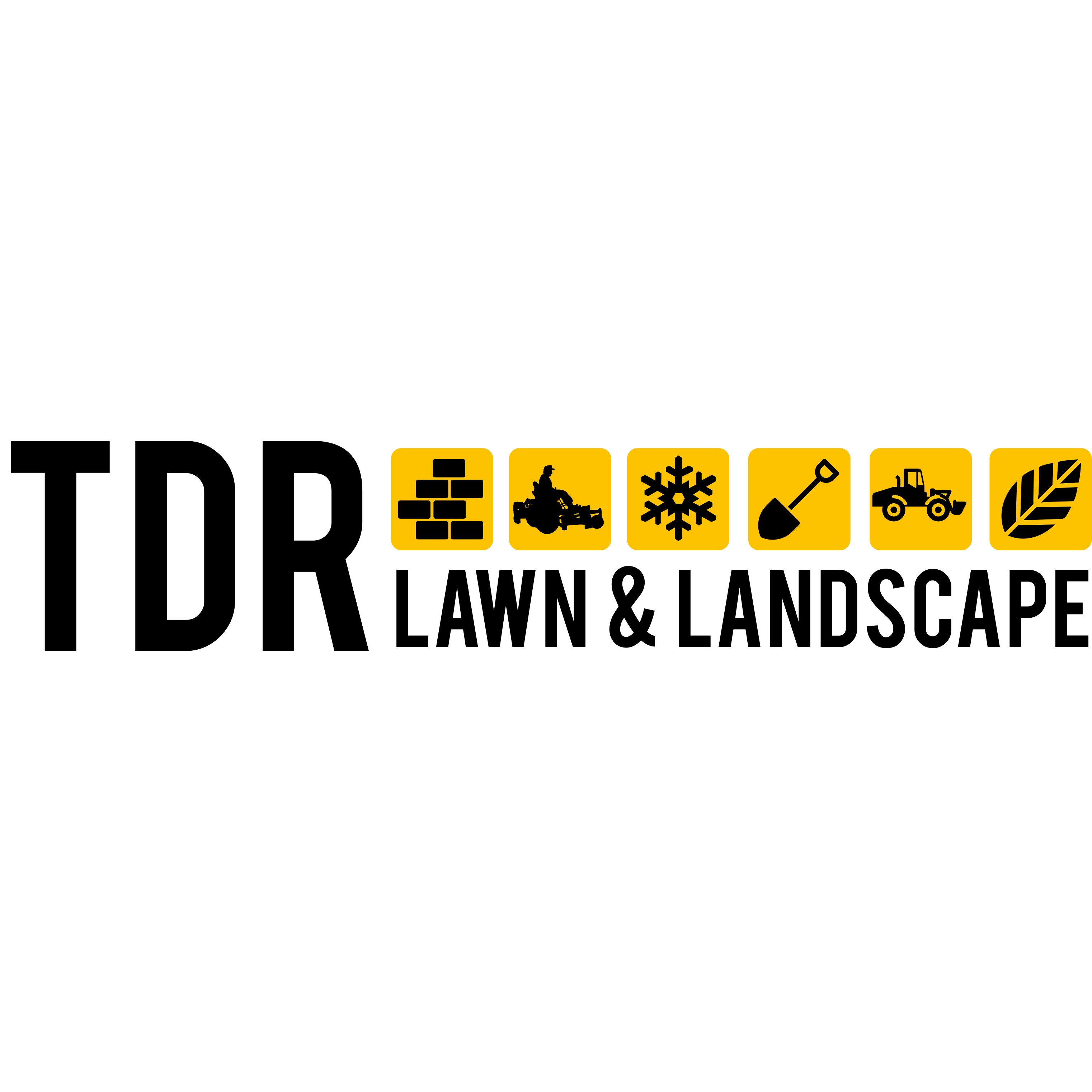 TDR Lawn &amp; Landscape Logo