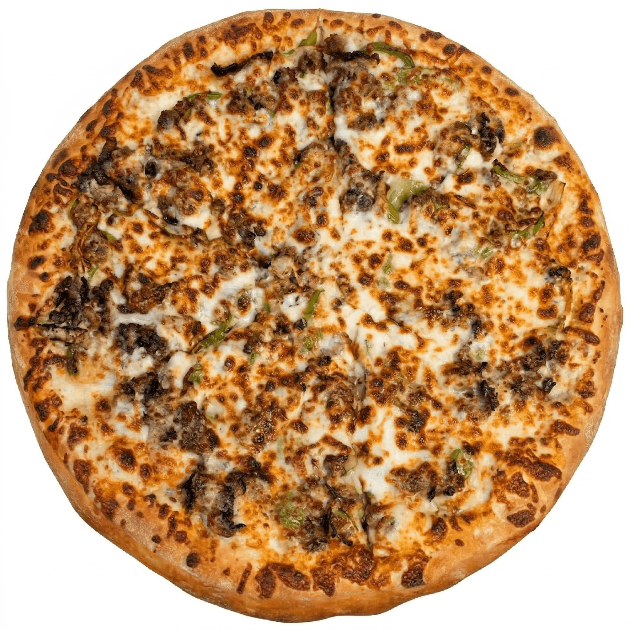 Philly Steak Cheese Pizza