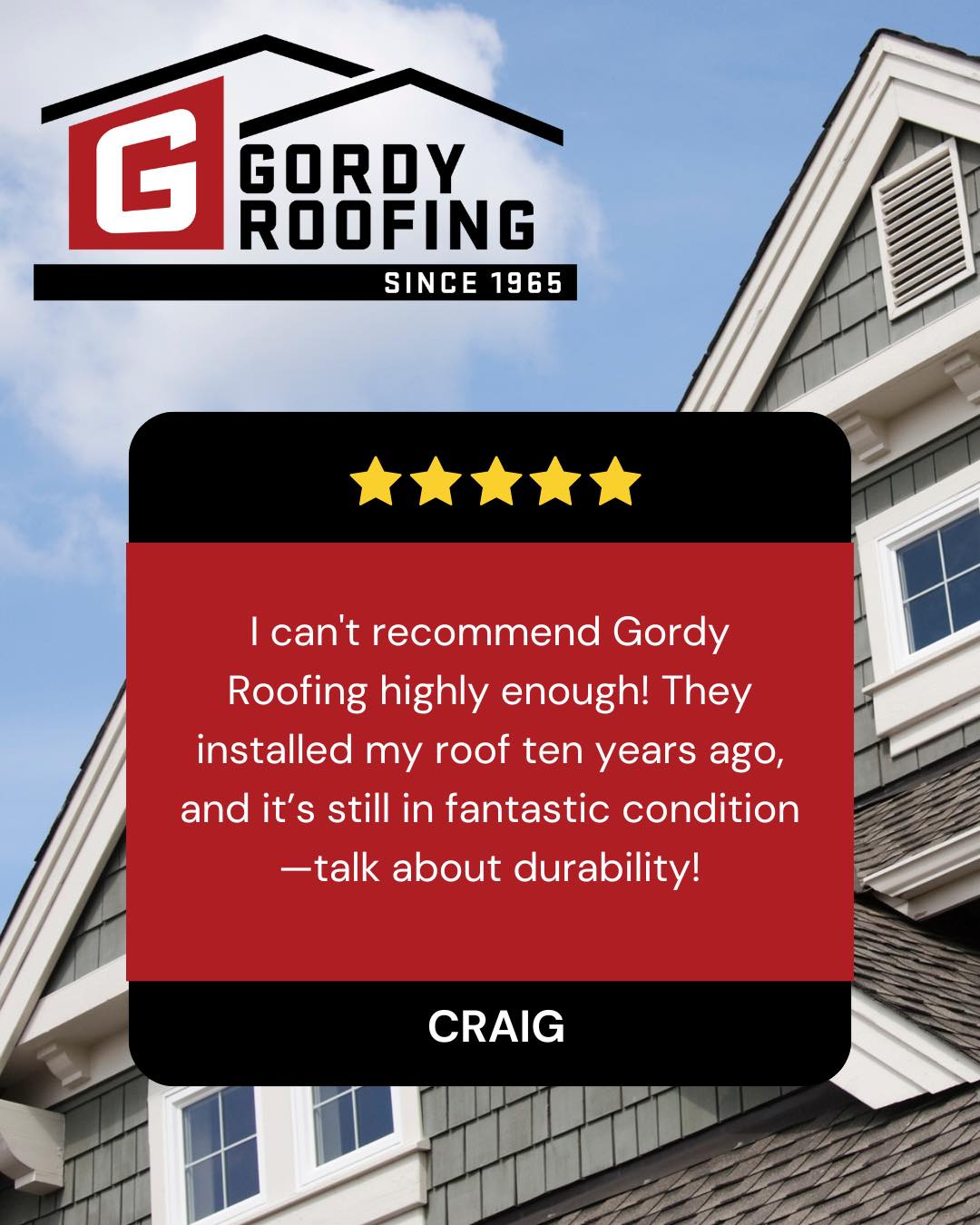 Gordy Roofing Company Image