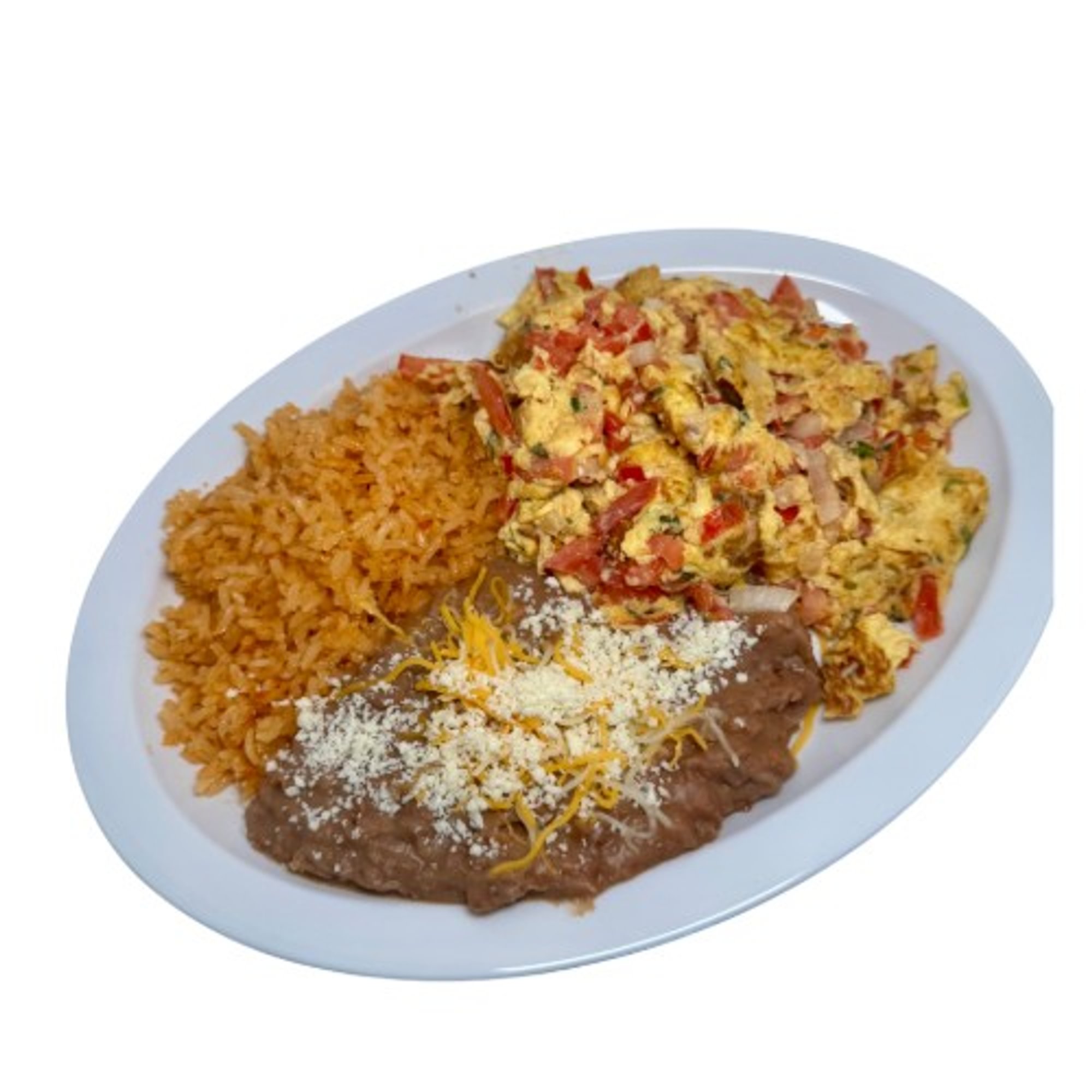 Huevos a la Mexicana Plate
