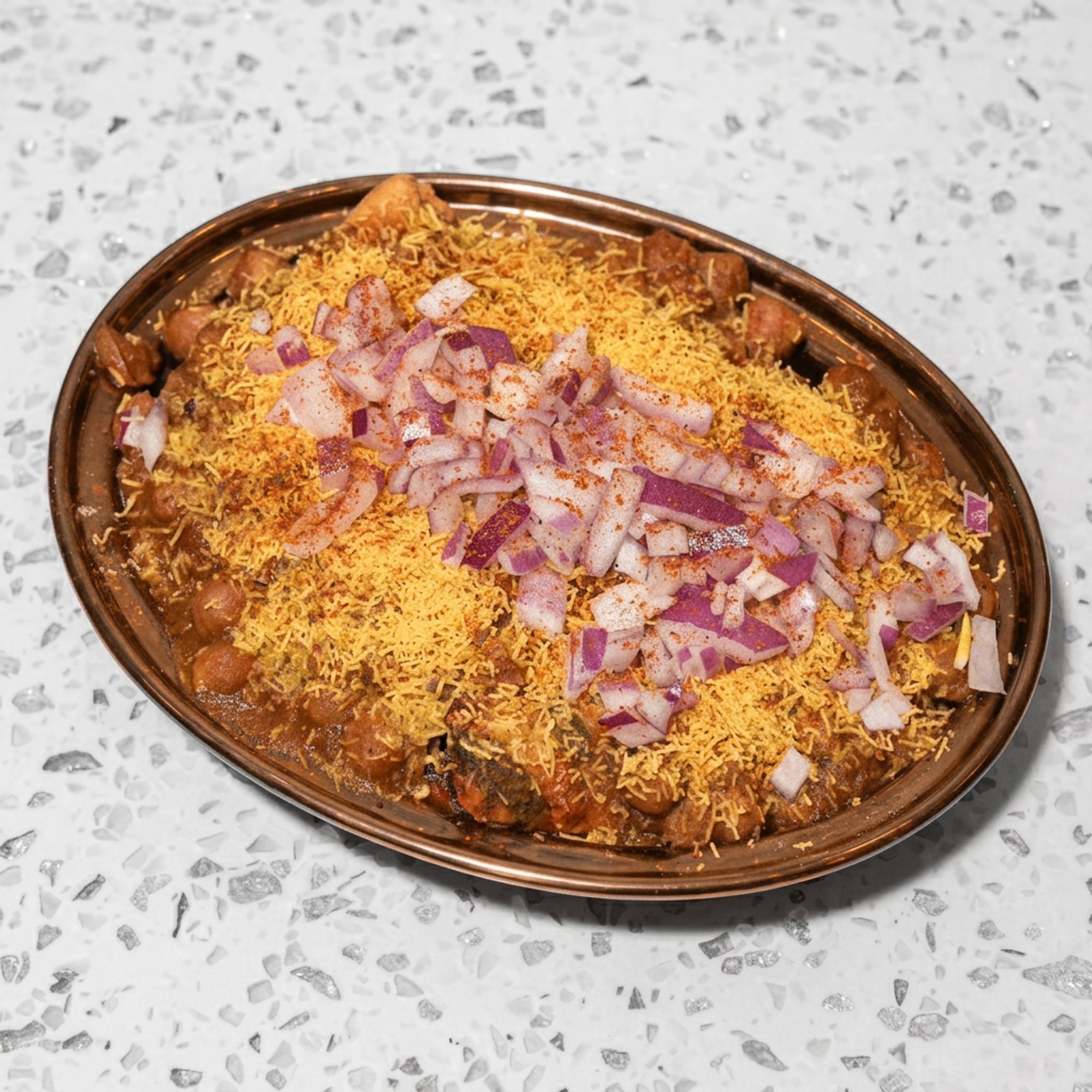 Samosa Chana Chaat