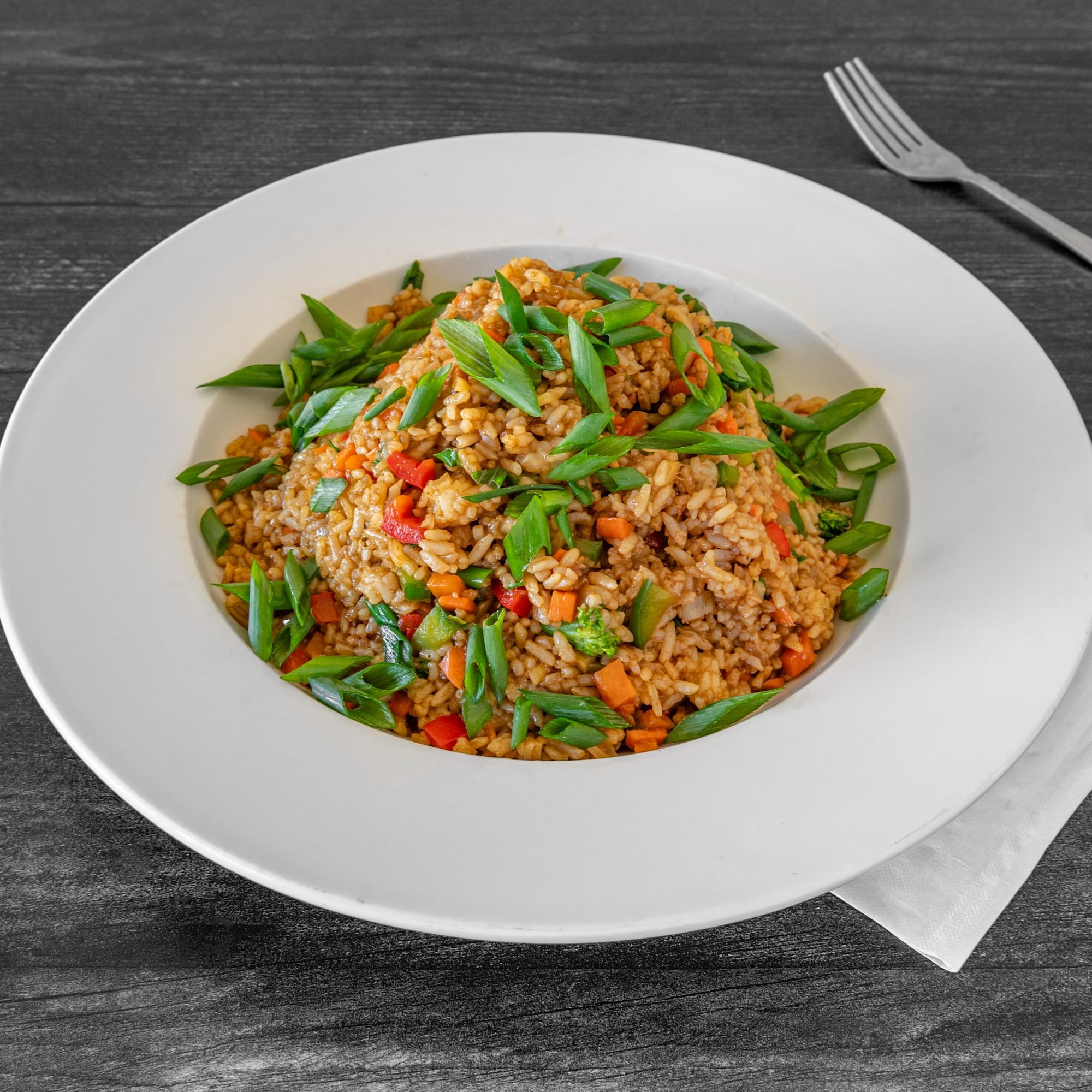 Vegetable Jerk Fried Rice