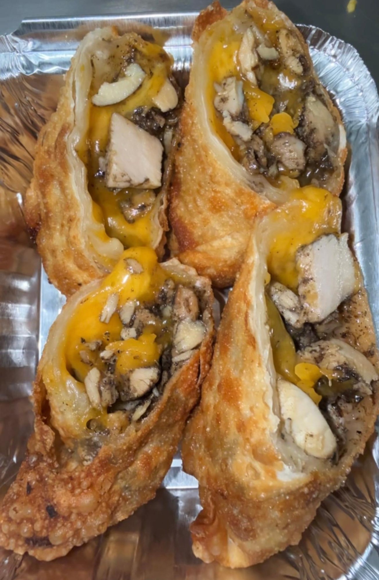 Exotic Jerk Egg Rolls