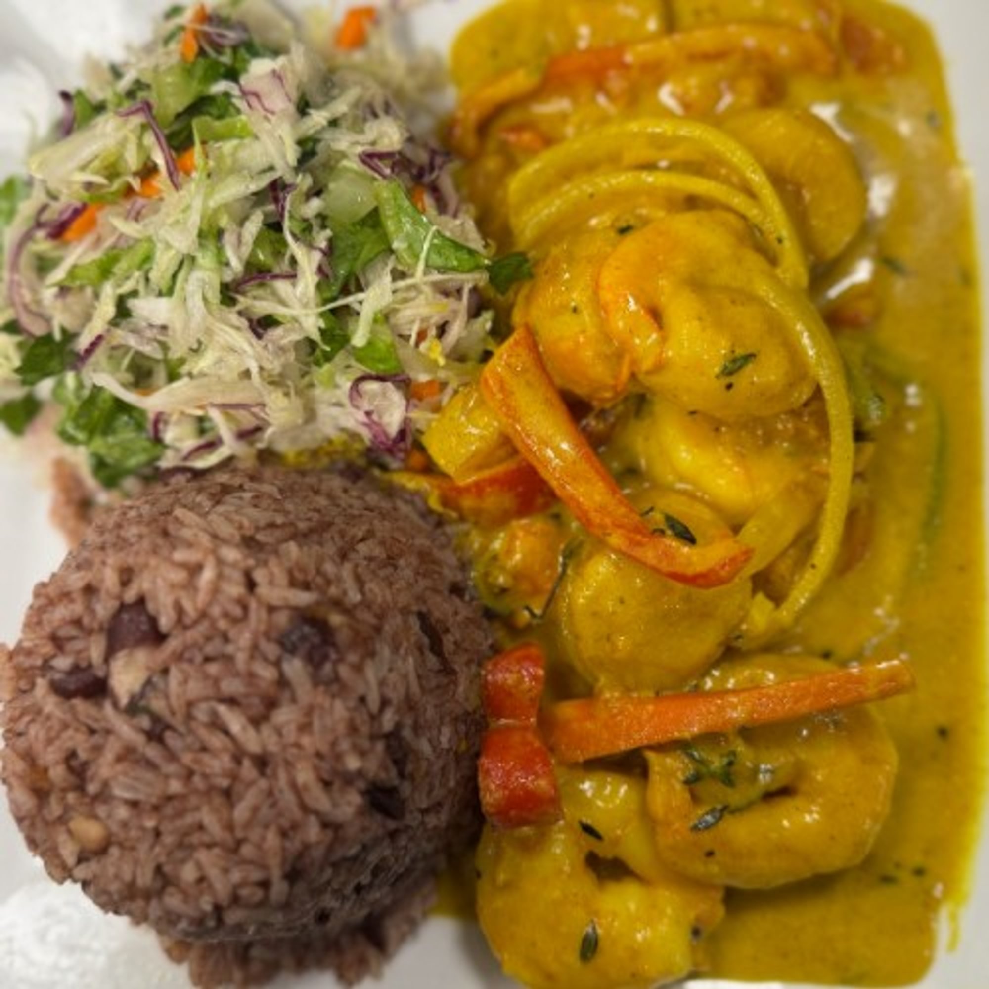 Coconut Curry Scallop & Shrimp