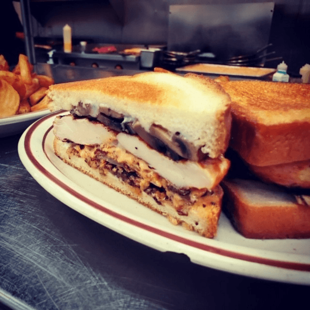 Wilder's Bistro Melt Burger