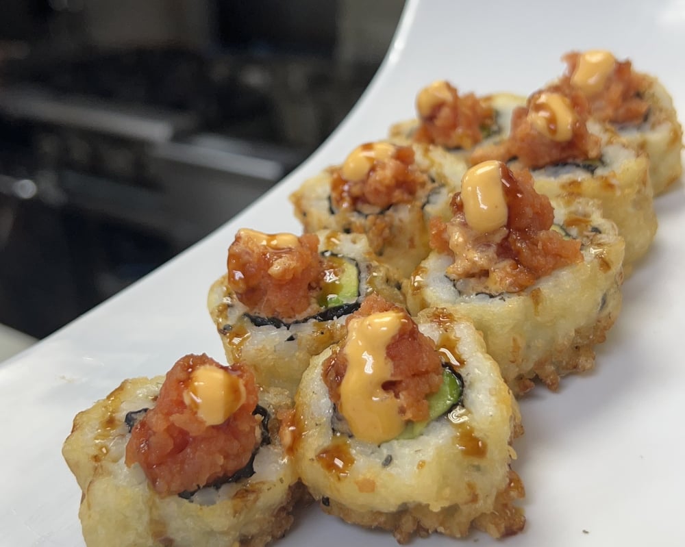 Spicy tuna tempura