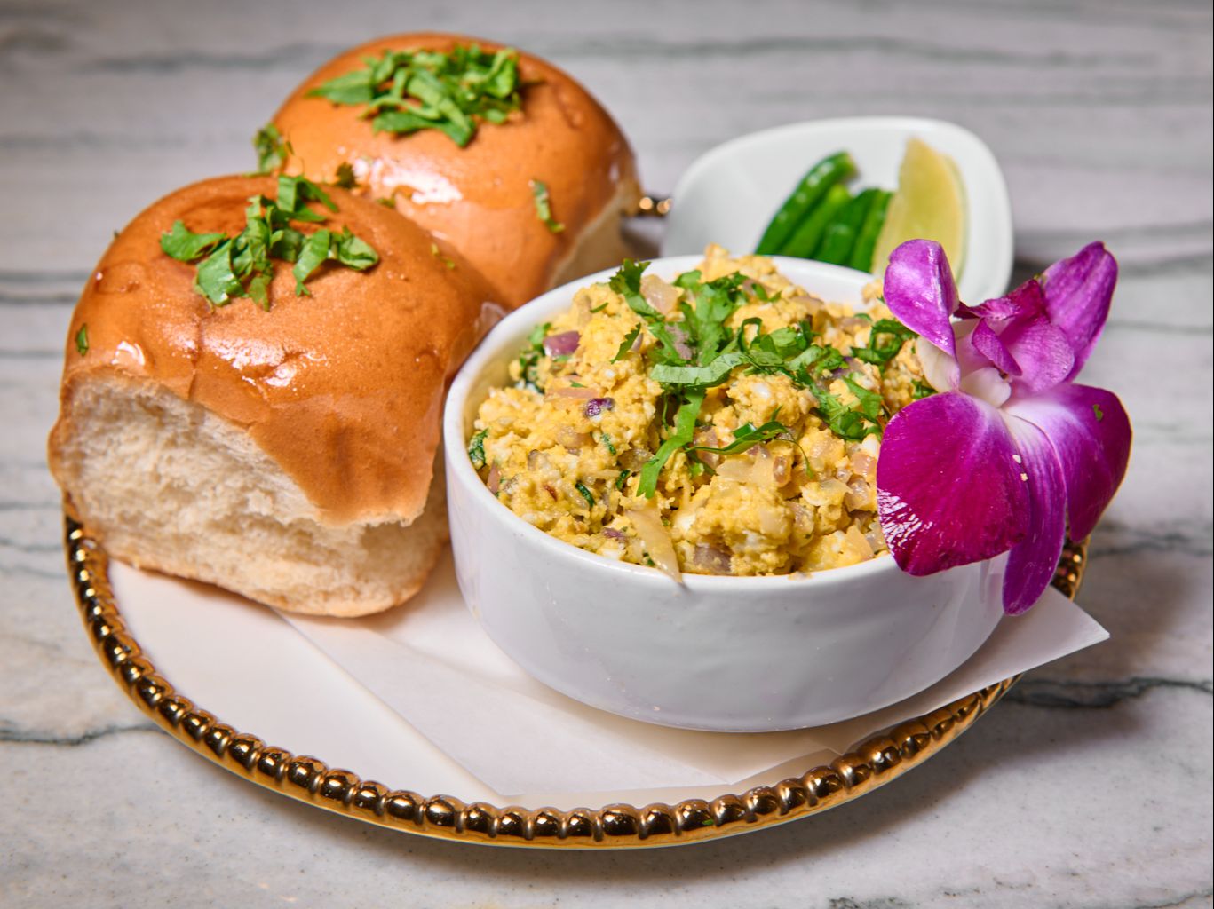Egg Bhurjee Pav