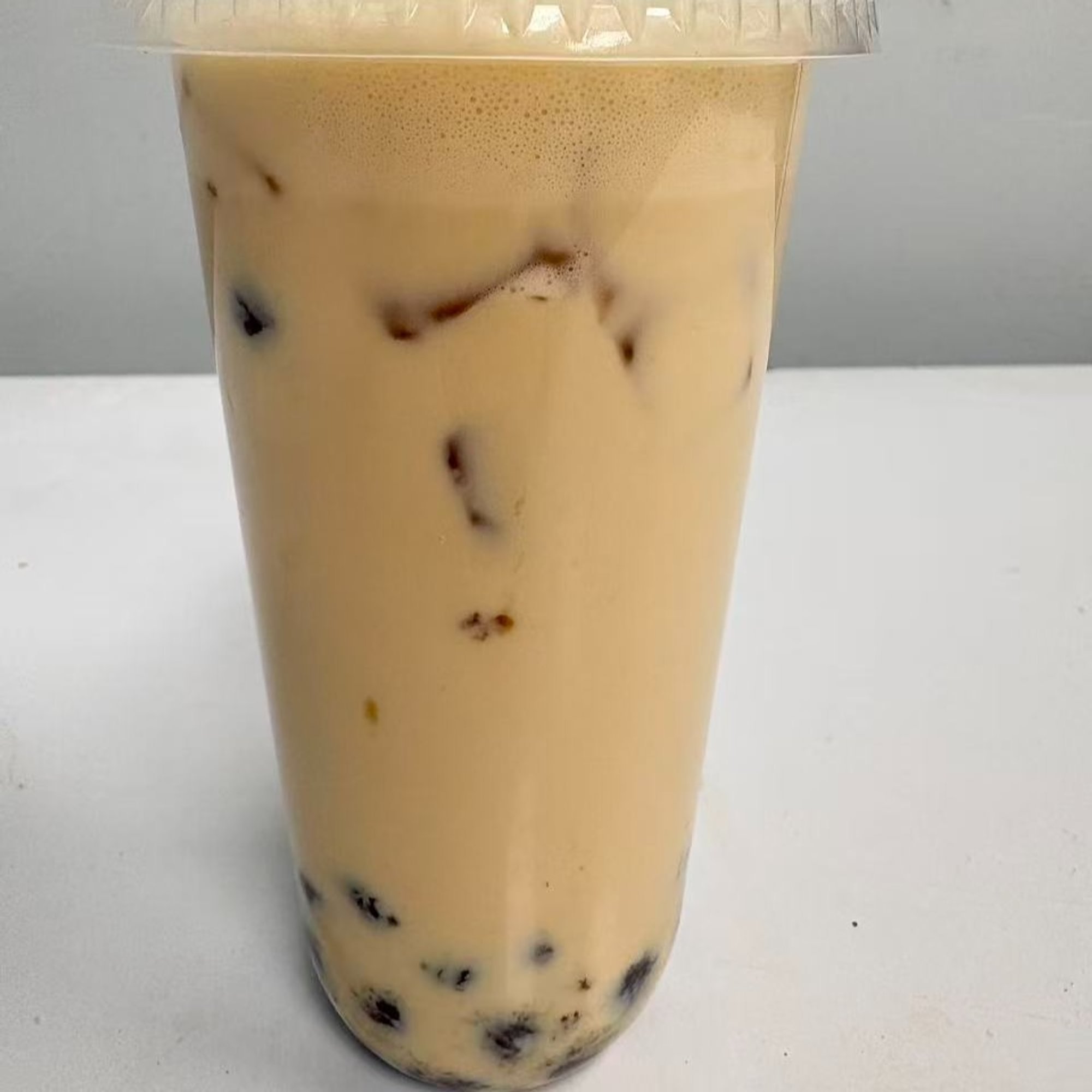 Citrus Orange Boba Milk Tea