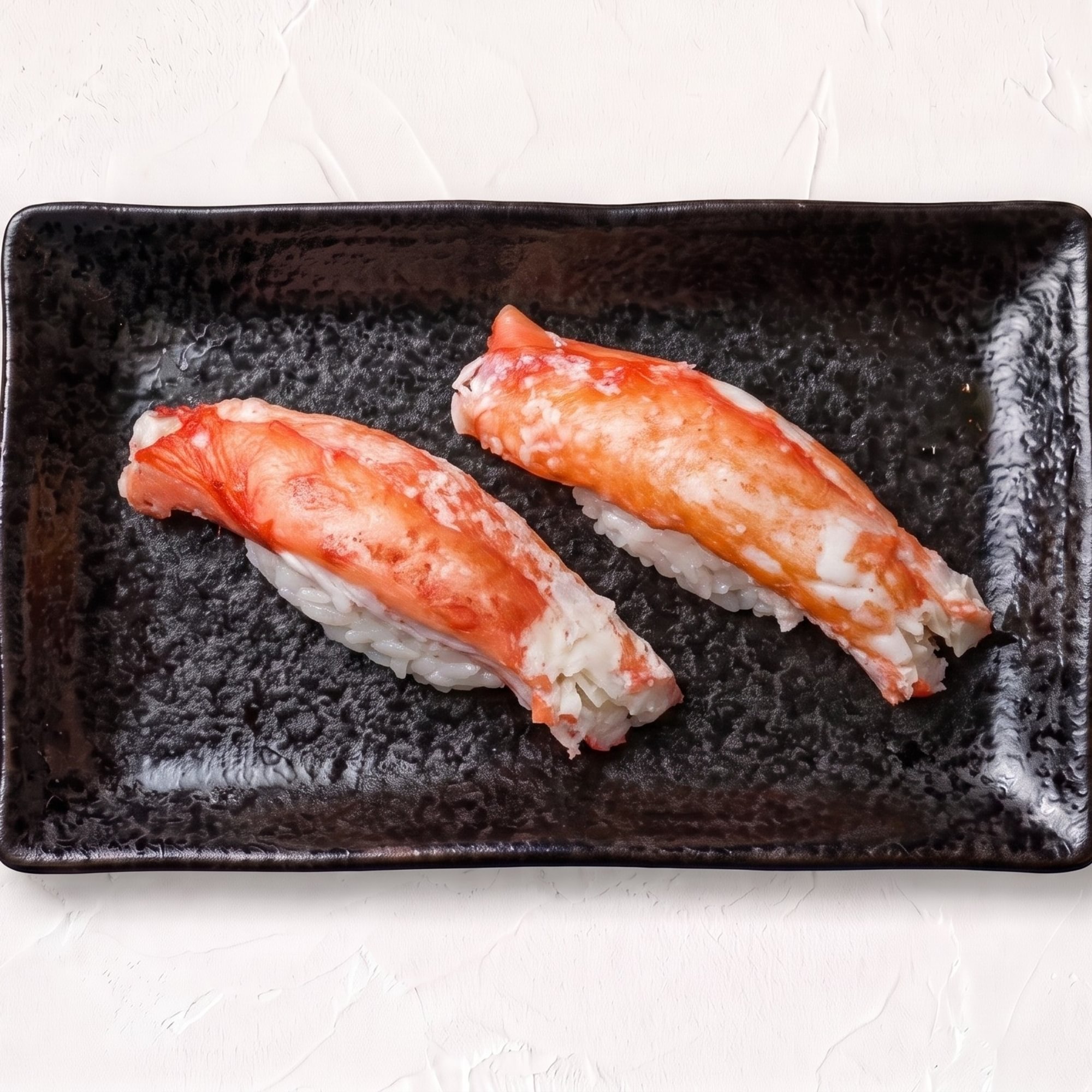King Crab with Ginger Vinegar Nigiri